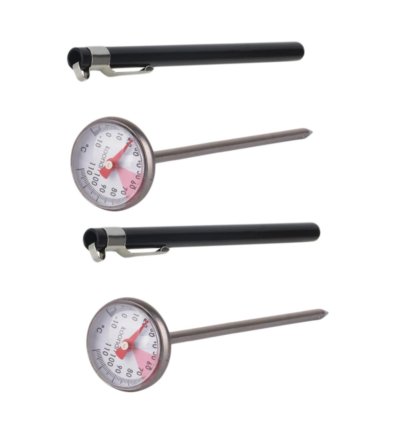 Buy Toyvian 2pcs Milk Foam Candy Tub Drinks & Coffee Thermometer Instant Read Baking & Barbecue Probe Portable Food & Baby Thermometer - Fast International Shipping - Buy Online on GoSupps.com