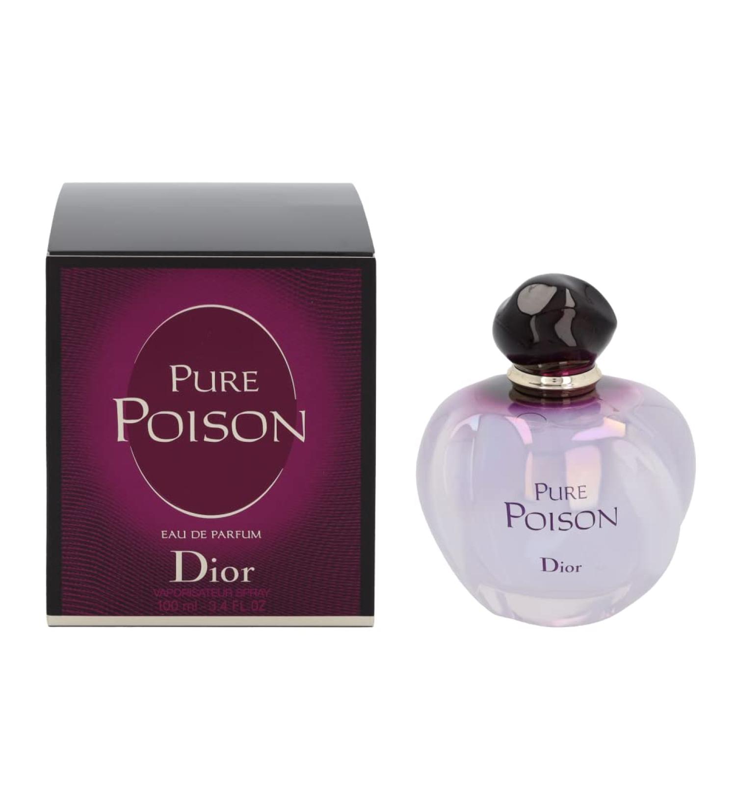 Dior Christian Pure Poison Eau de Parfum Spray 3.4 Ounce floral fragrance Multicolor 3.4 Fl Oz (Pack of 1) - Buy Online on GoSupps.com