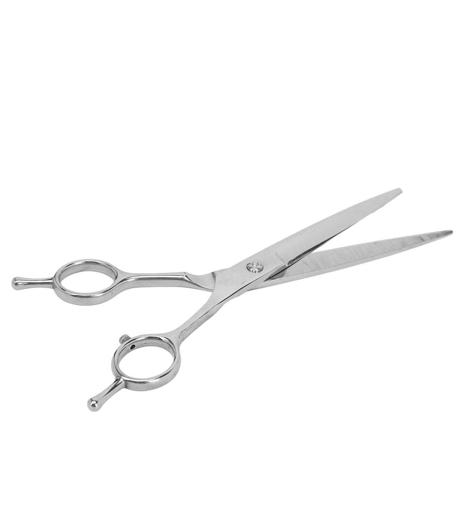 Blunt Blade Hair Cutting Scissors Made of Stainless Steel Ergonomic Design for Home and Hairdressing Salon - Buy Online on GoSupps.com