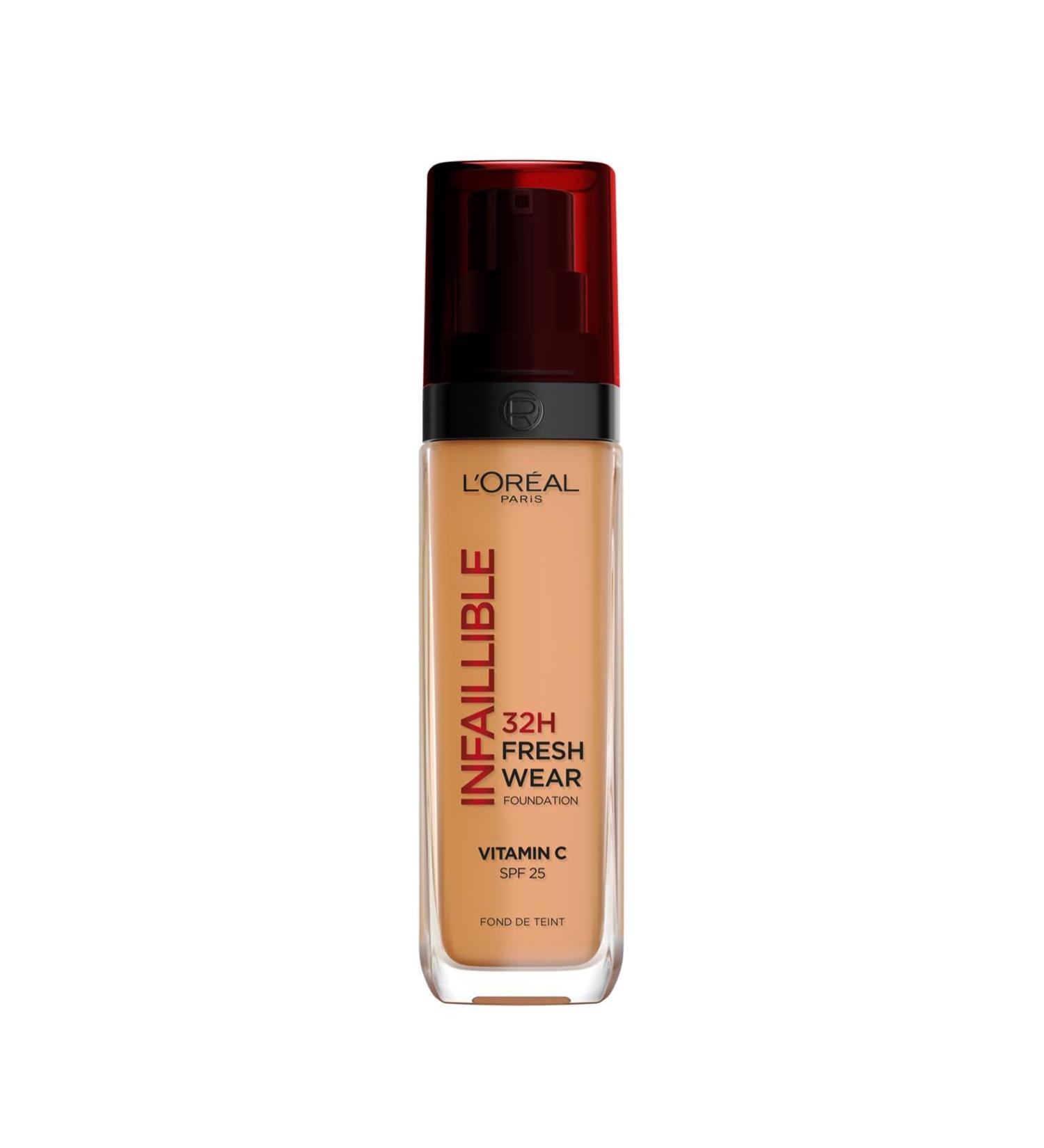 L'Or al Paris - Infallible Fluid Foundation 32h Fresh Wear - All Skin Types - Shade: Warm (310) - 30 ml - Buy Online on GoSupps.com