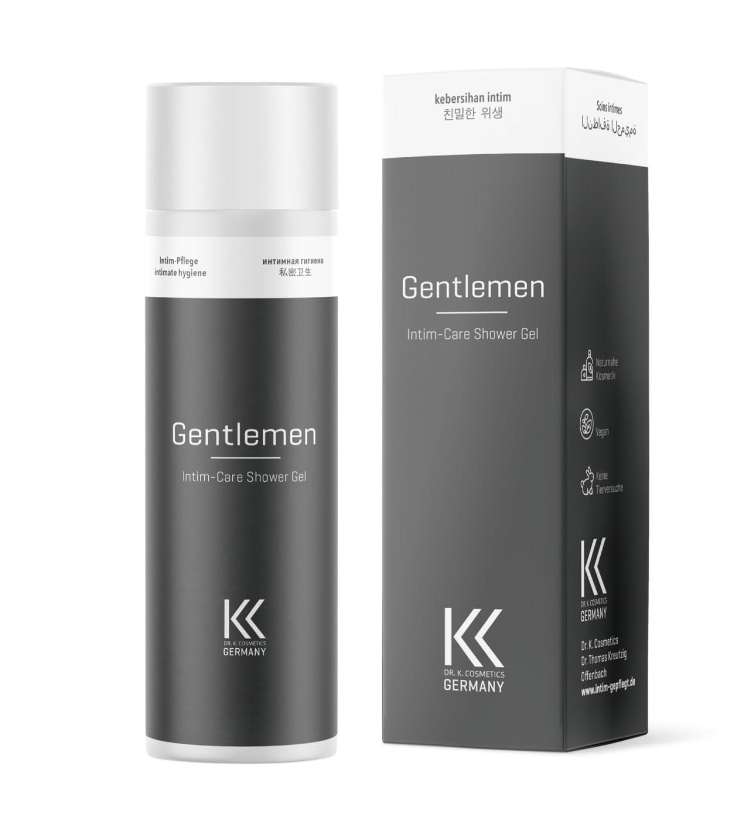 Dr. K. Cosmetics Gentlemen Intimate Care Shower Gel - Urologist-Developed Men s Intimate Wash - Buy Online on GoSupps.com