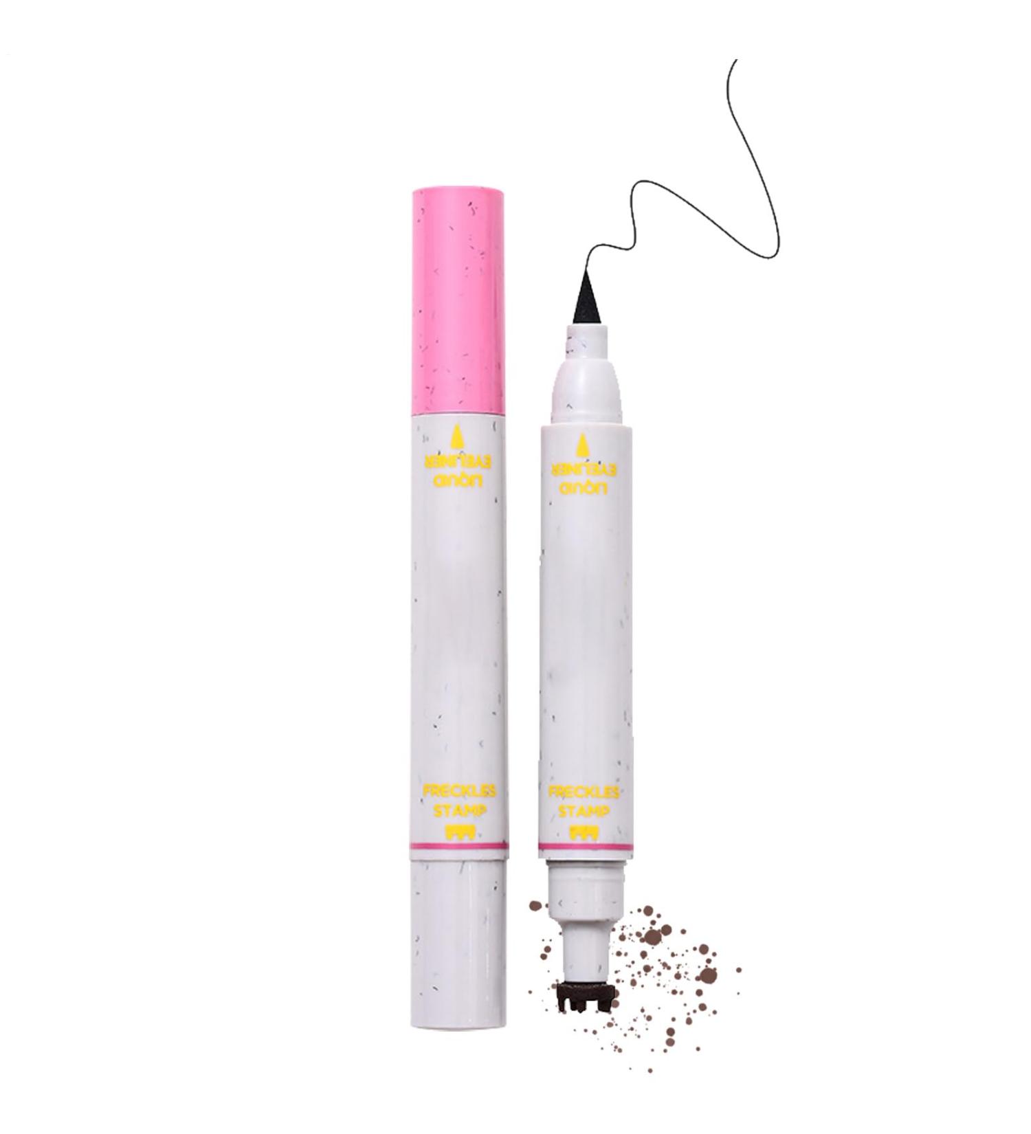Fake Freckles - Durable Dotted Face Pen | 2-in-1 Waterproof & Natural Pen - Long-Lasting Eyeliner for Women and Girls - Everyday Cosplay Evening - Buy Online on GoSupps.com