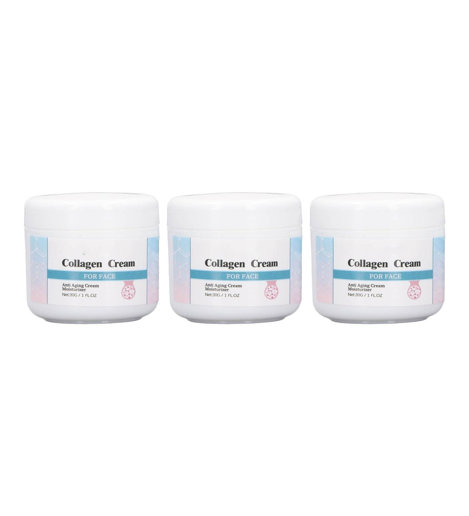  Fyearfly Anti Aging Face Cream 3 Pack Collagen Face Cream 30g Reduce Fine Lines & Moisturizes Skin Daily Skin Moisturizer - Buy Online on GoSupps.com