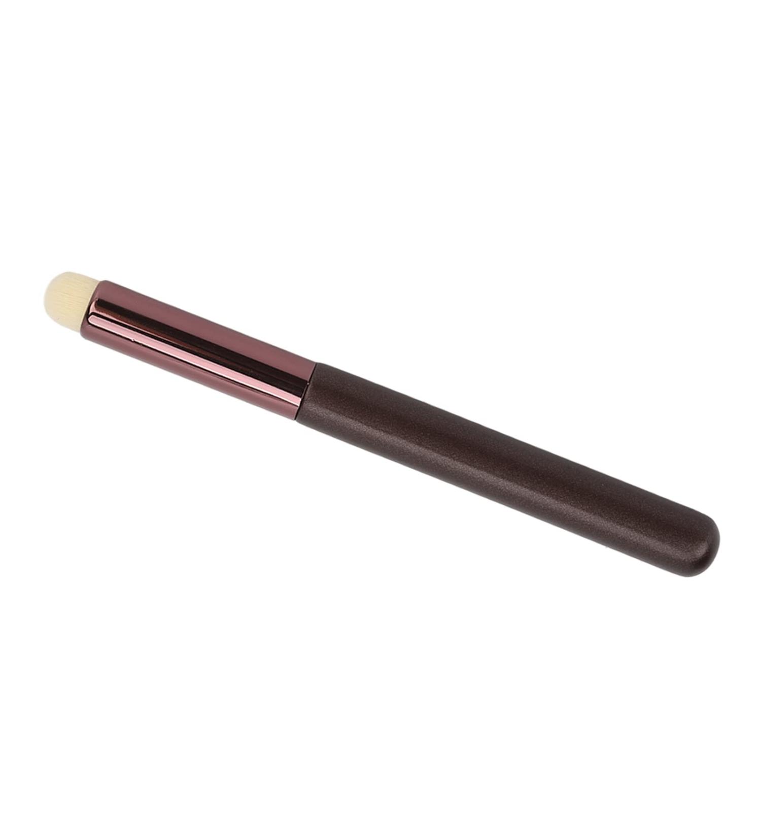 Portable Round Head Lip Brush with Soft Bristles Multipurpose Concealer Smudge Brush Easy to Carry Ideal for Lipstick and Eyeshadow Smudging - Buy Online on GoSupps.com