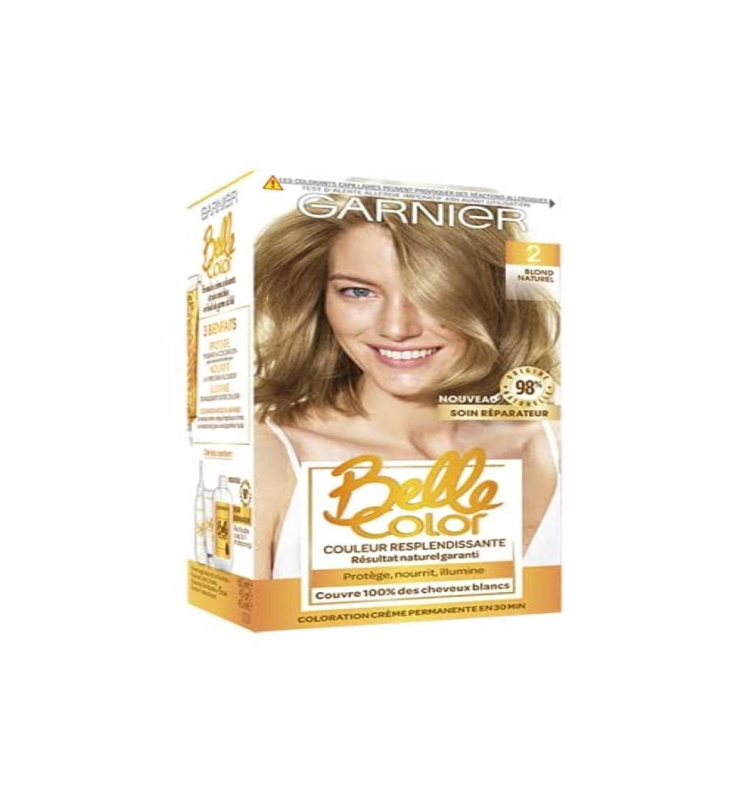 Garnier - Belle Color - Permanent Blonde Color - 02 Natural Blonde - Buy Online on GoSupps.com