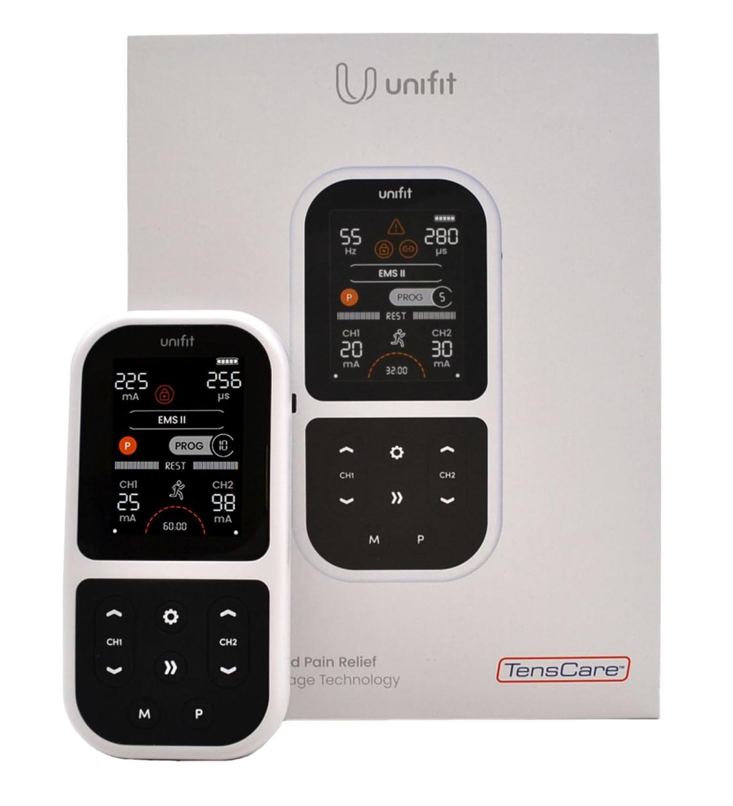 Tenscare Unifit - EMS & TENS Training Device for Muscle Recovery Sports Training & Pain Relief | 33 Custom Modes - Buy Online on GoSupps.com