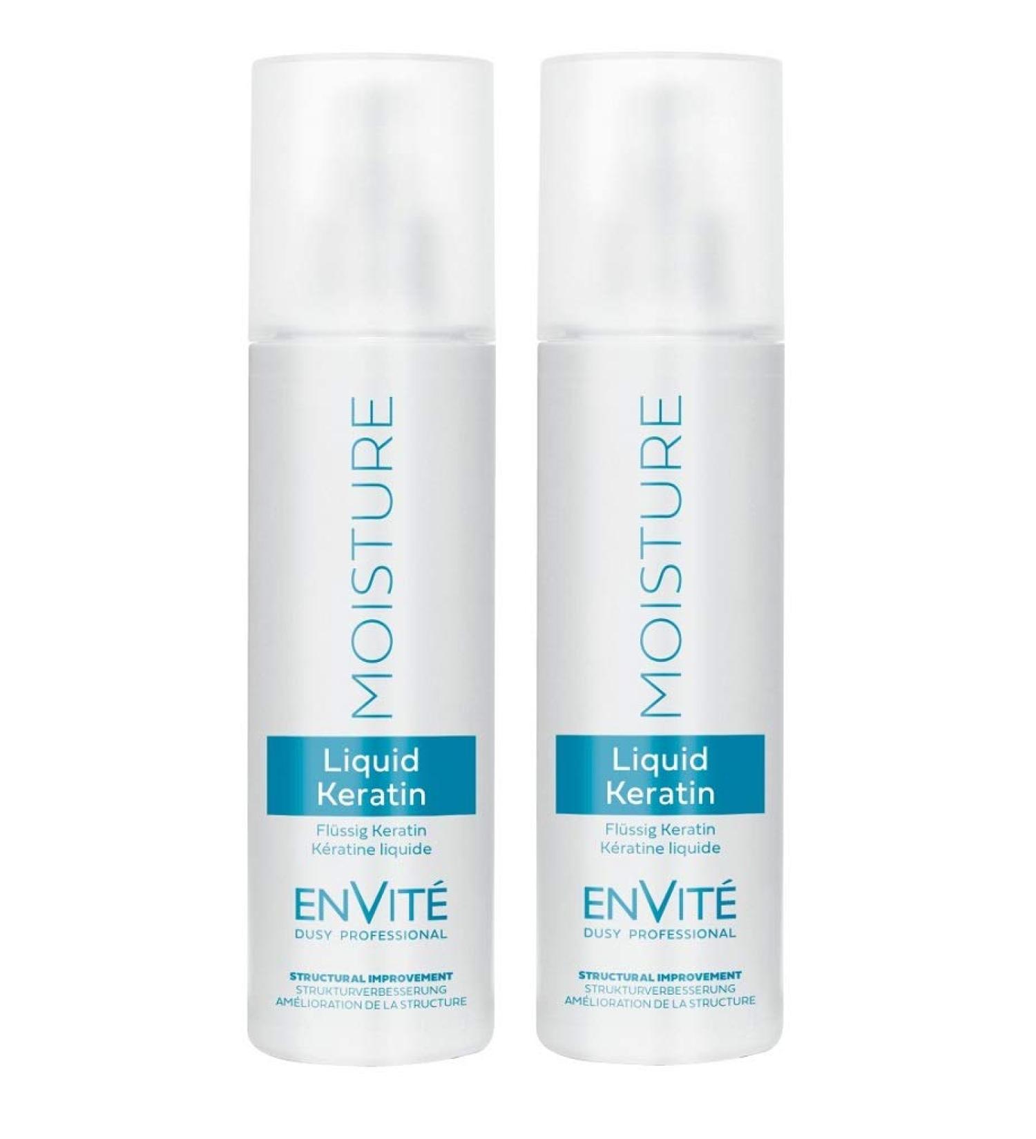 Dusy Dusy Envite Pack of 2 bottles of liquid keratin 200 ml