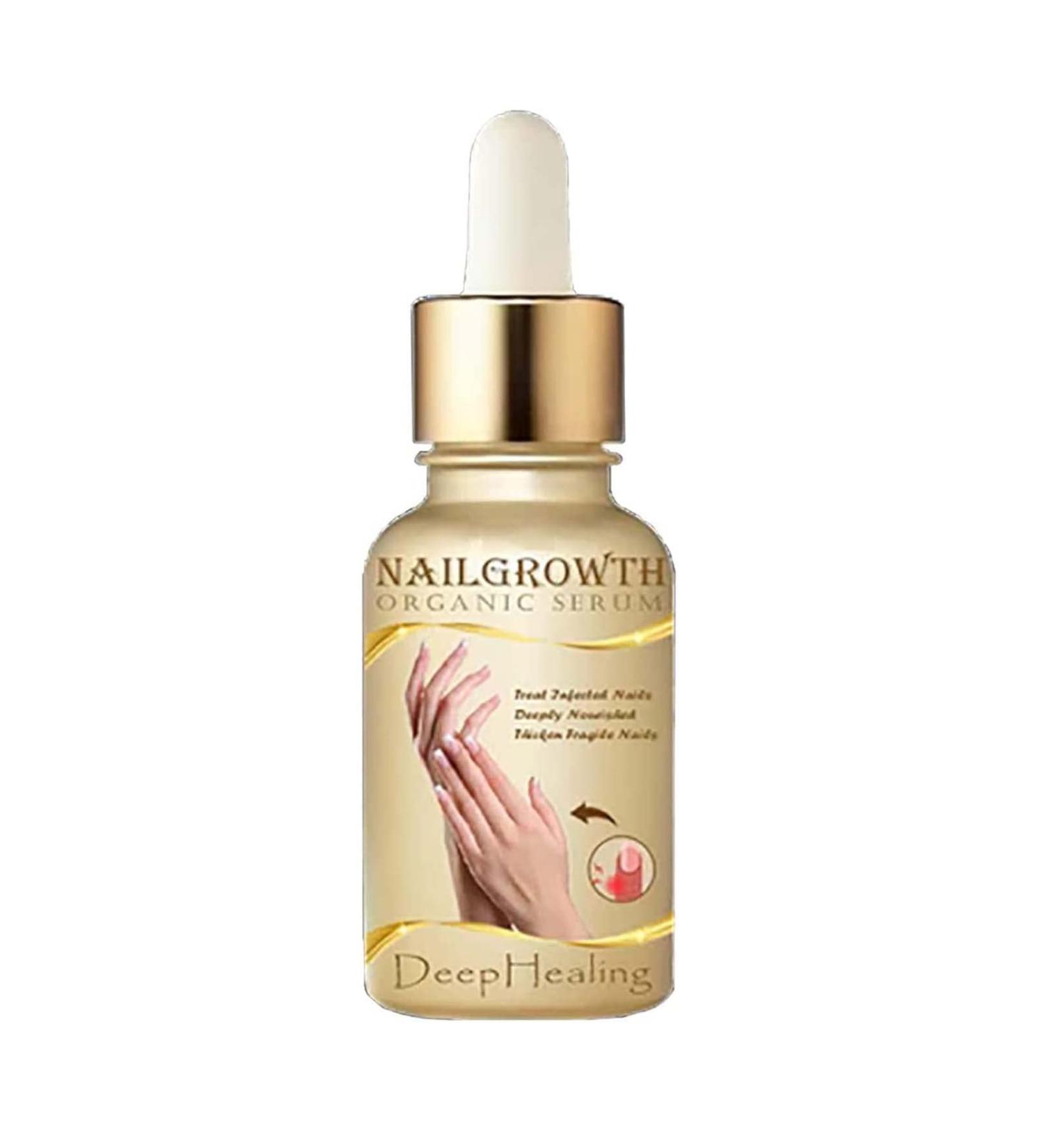 NailGrowth DeepHealing Organic Serum NailGrowth Nail Serum Reconstrux Nail Growth Nail Growth and Strengthening Serum Nail Serum for Growth and Repair for Damaged Nails (1PC) - Buy Online on GoSupps.com