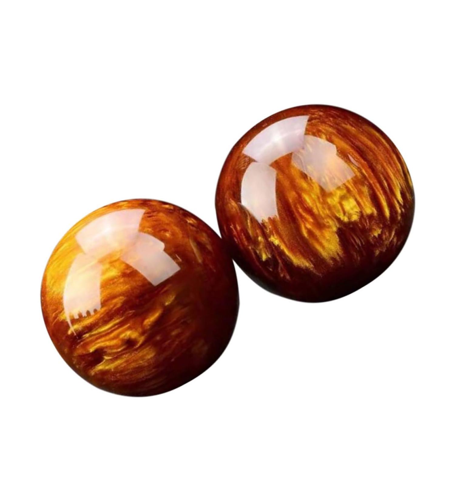 Buy Gatuida Massage Tools - 2pcs Health Ball Tool | Resin Beeswax Baoding Fitness Massager for Ultimate Relaxation - International Shipping Available - Buy Online on GoSupps.com