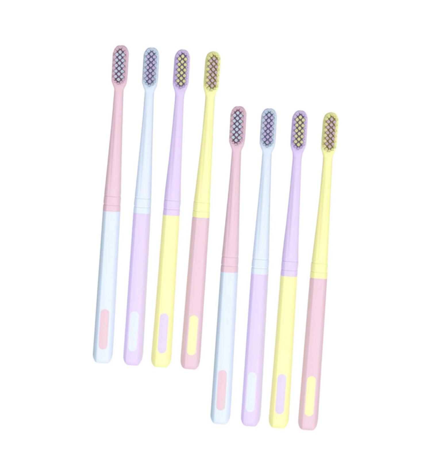 Buy Gatuida 8st Macaron Electric Toothbrush - Super Soft Oral Care Tools | Charcoal Travel Toothbrushes - Buy Online on GoSupps.com