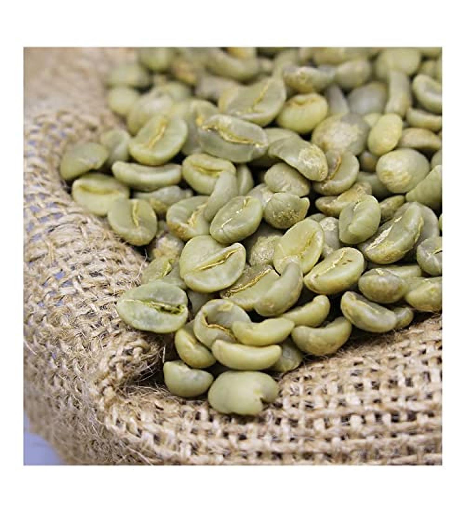 Ethiopian Yirgacheffe Green Coffee Beans - 100% Arabica (2kg) | Home Roasting - Buy Online on GoSupps.com