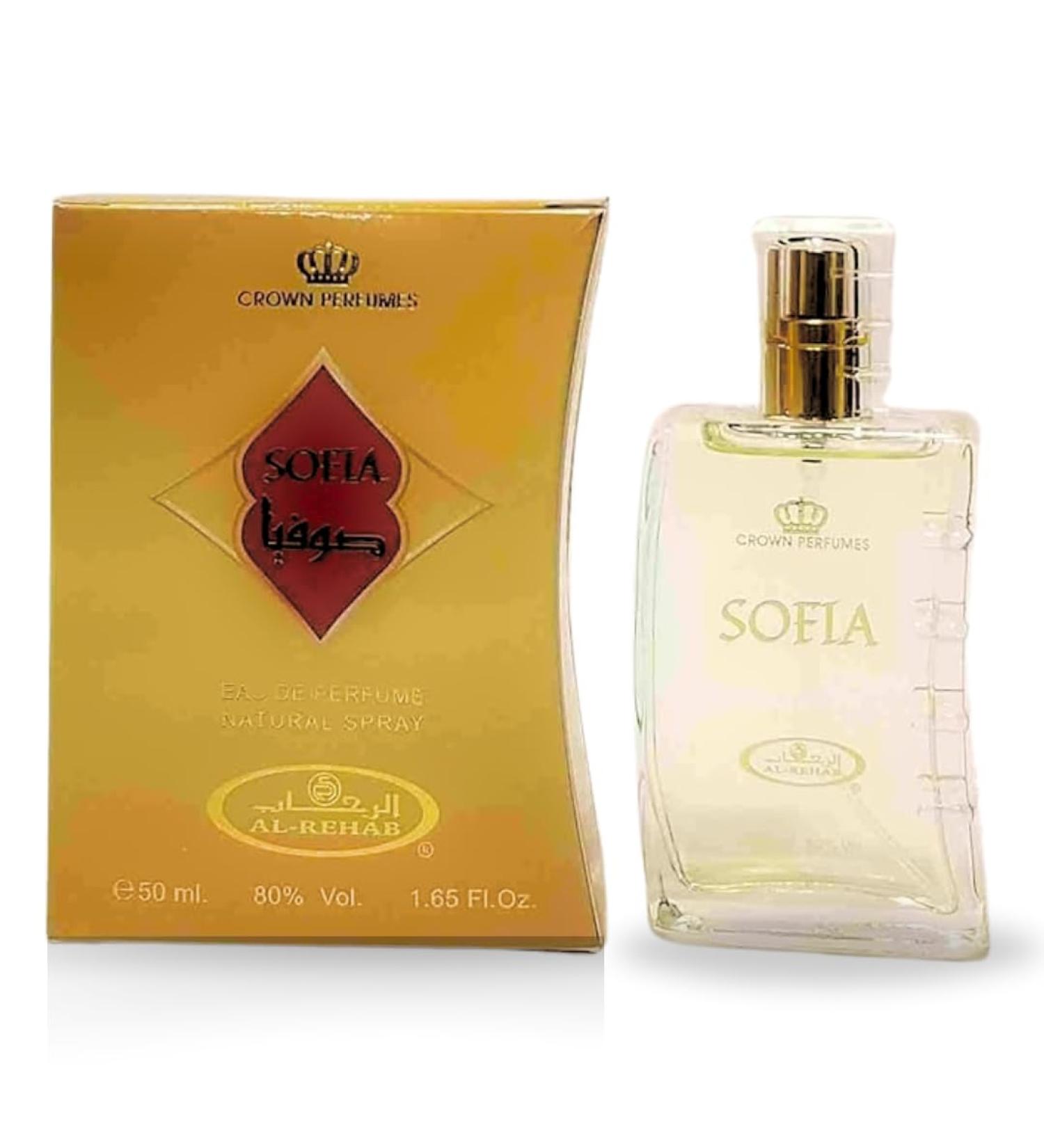 Al-Rehab Sofia EDP - 50ML (1.7 OZ) Long Lasting & Luxurious Scents of Arabia Perfumes For Men & Women. 1.7 Fl Oz (Pack of 1) Sofia Spray - Buy Online on GoSupps.com
