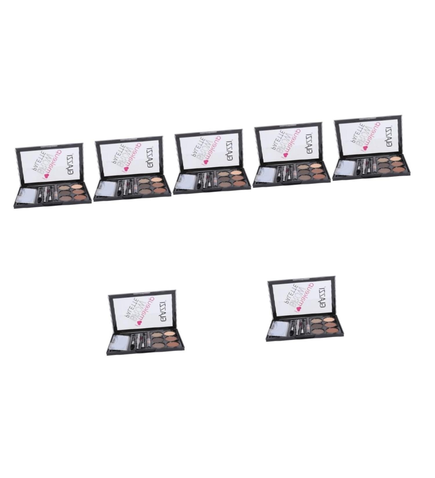 Beavorty 7 Sets Eyebrow Powder Set Pigmented Matte Flash Suit Cosmetic Supply Eyebrow Pencil Eyebrow Stickers - Buy Online on GoSupps.com