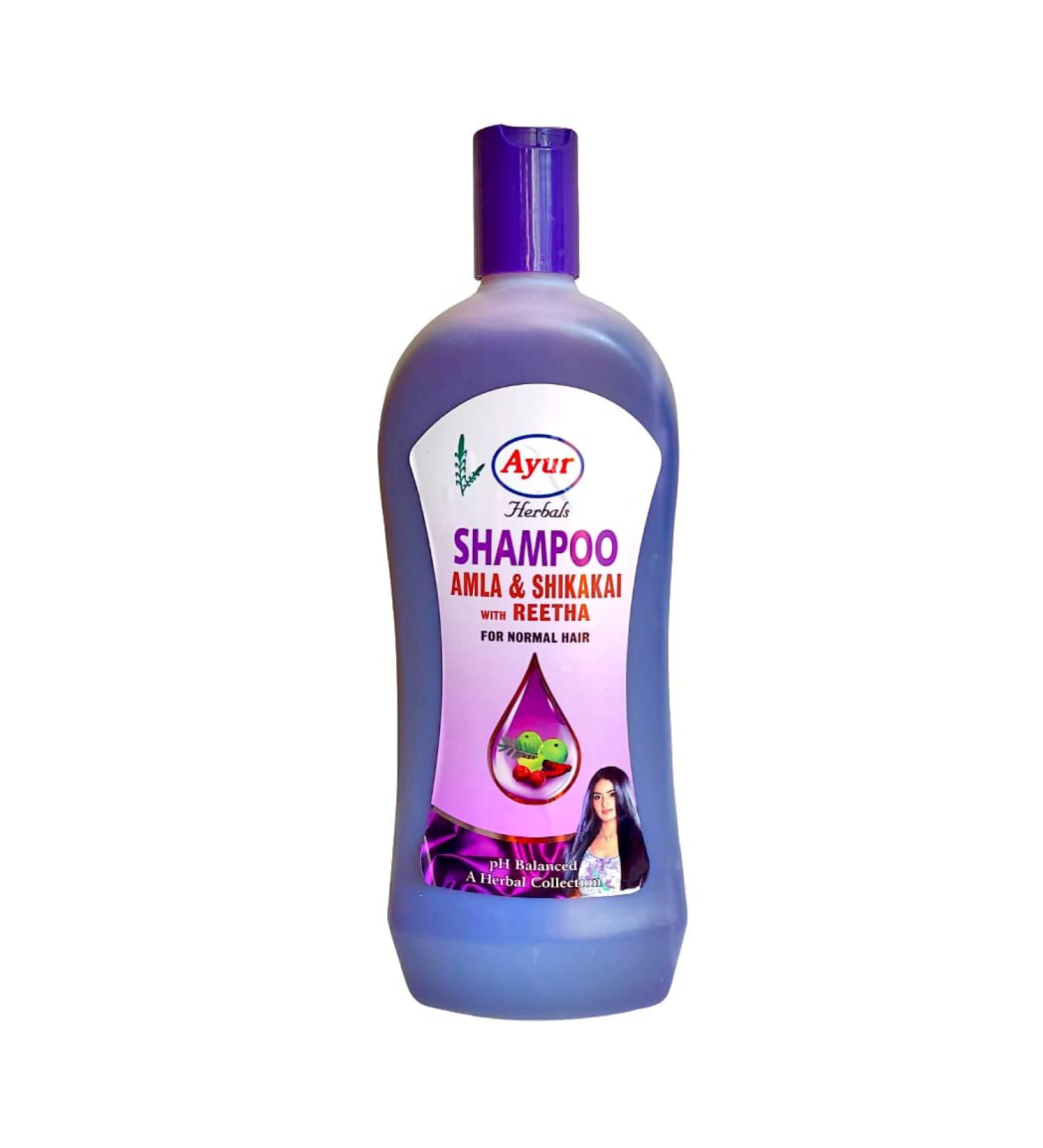 Amla and Shikkai With Reetha Shampoo 1000 Milliliter - Ayur