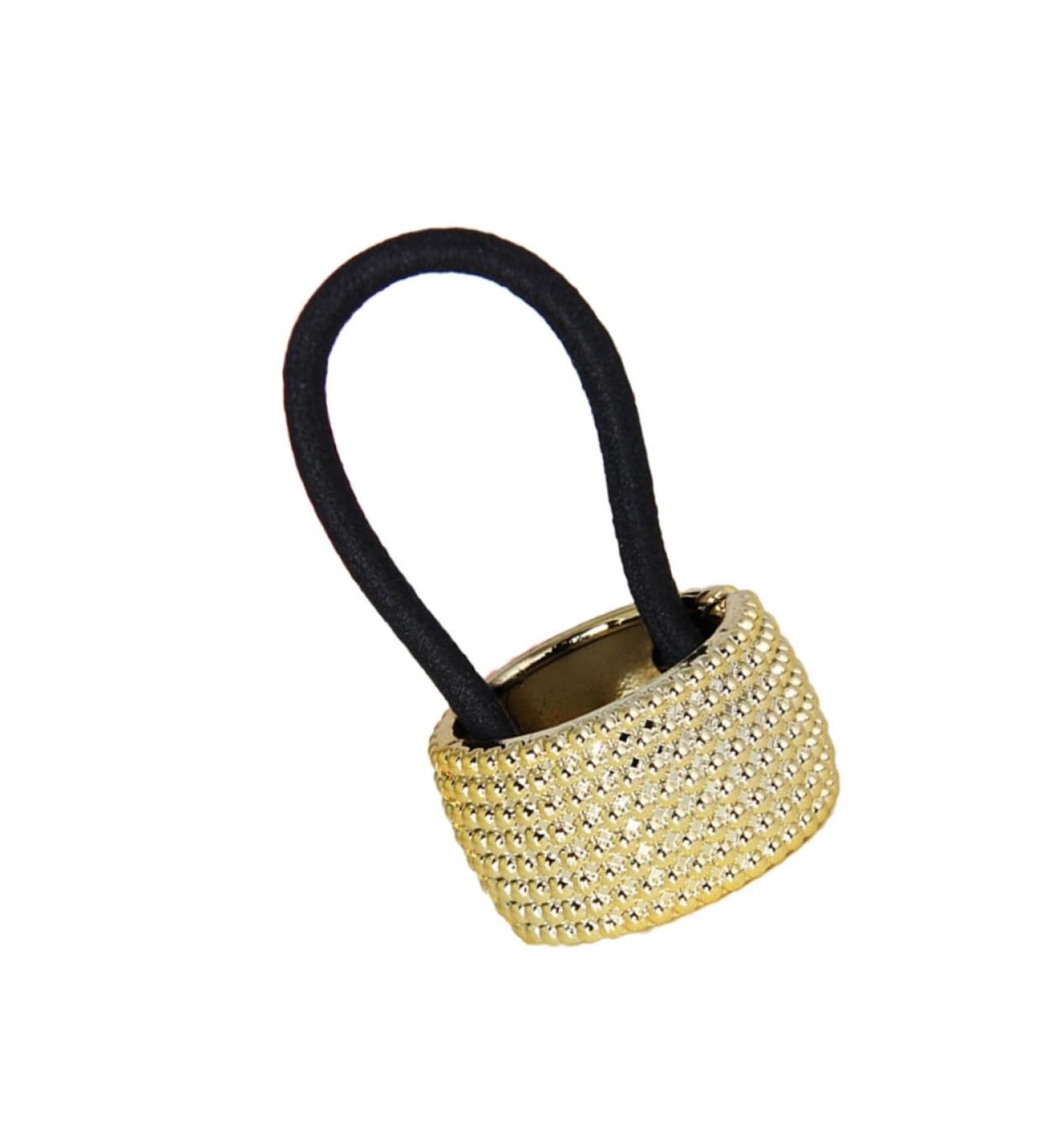 minkissy Clear Elastic Hair Ties Crystal Hair Ties Circle Cuff Ponytail Holder Daily Wear Hair Accessory Tail Hair Bands Metal Hair Ring Scrunchy Holder Clear Stand The Gold Miss Braid - Buy Online on GoSupps.com