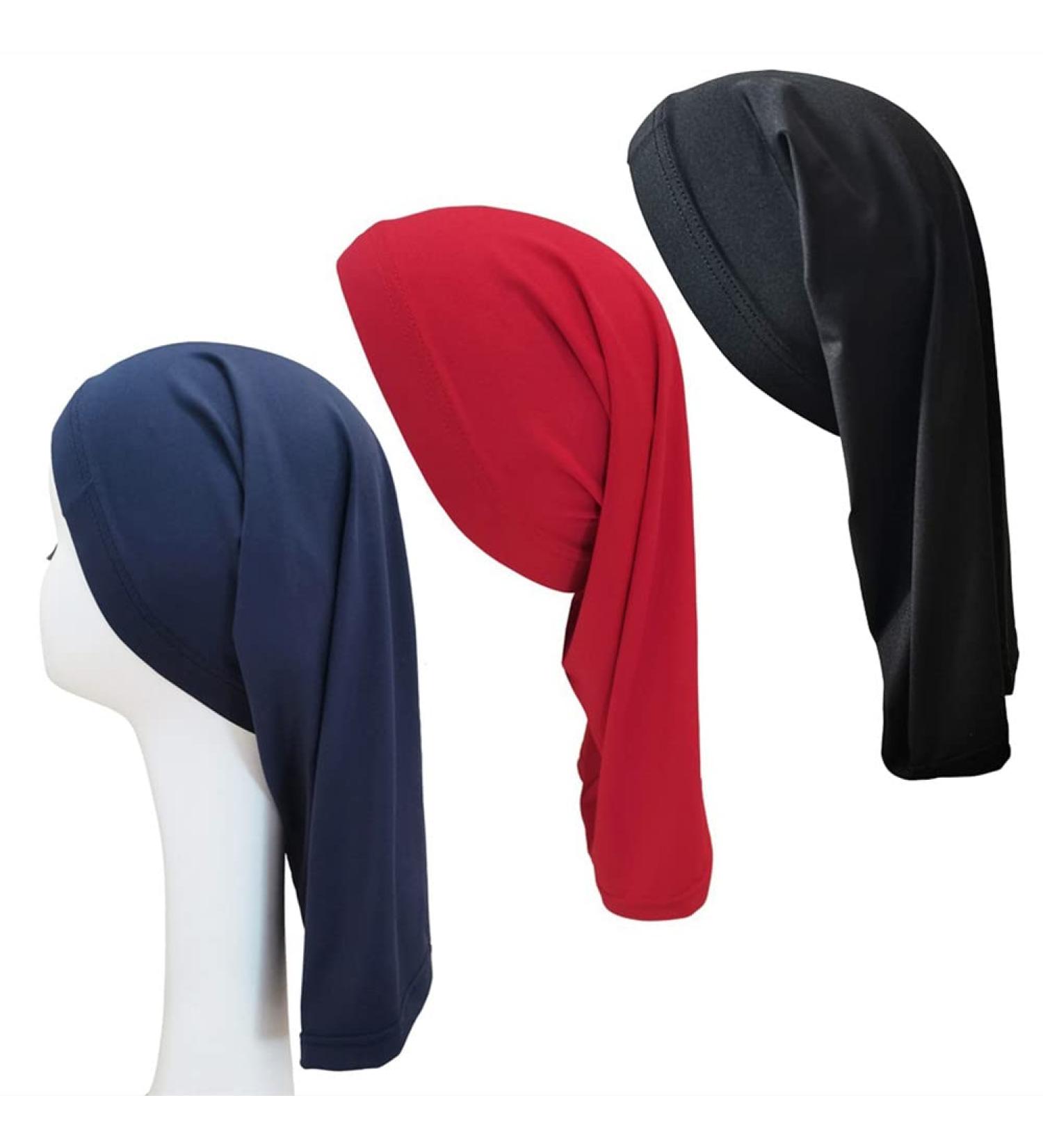 Dreadlocks Tube Socks - Spandex Sleep Caps for Long Dreads, Braids, Twists - Men & Women (Black/Red/Navy Blue) - Buy Online on GoSupps.com