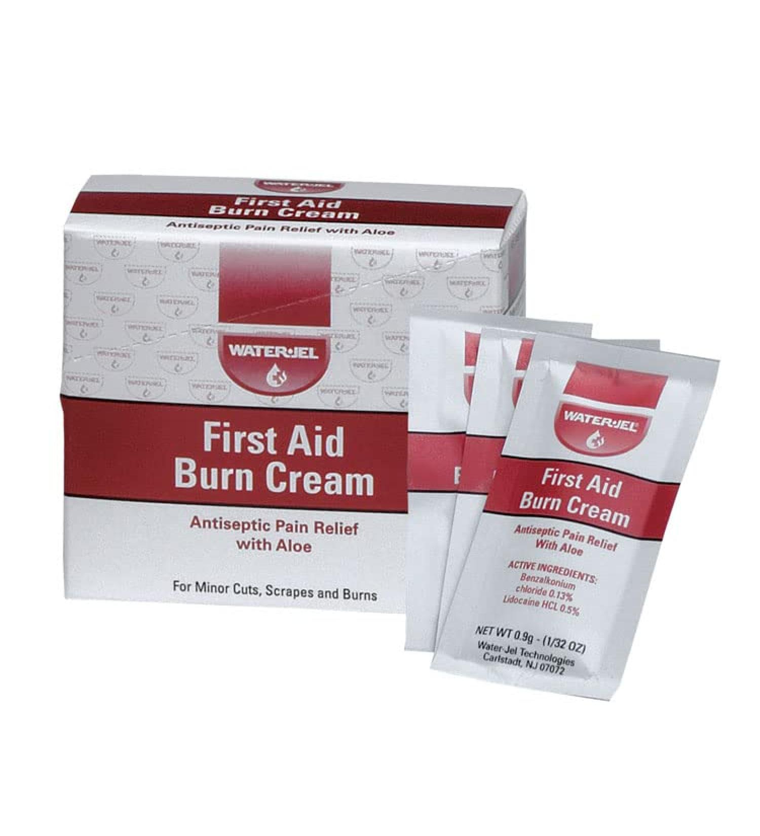 Antiseptic Burn Relief Cream - 0.9gm Packets (25 Pack) for First Aid - Buy Online on GoSupps.com