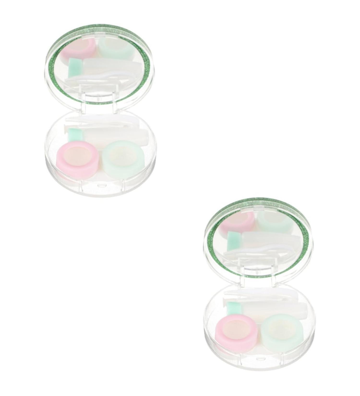 Healvian Contact Lens Foil Mirror Film - Practical Small Plastic Container & Organizer for Eye Lenses - Buy Online on GoSupps.com