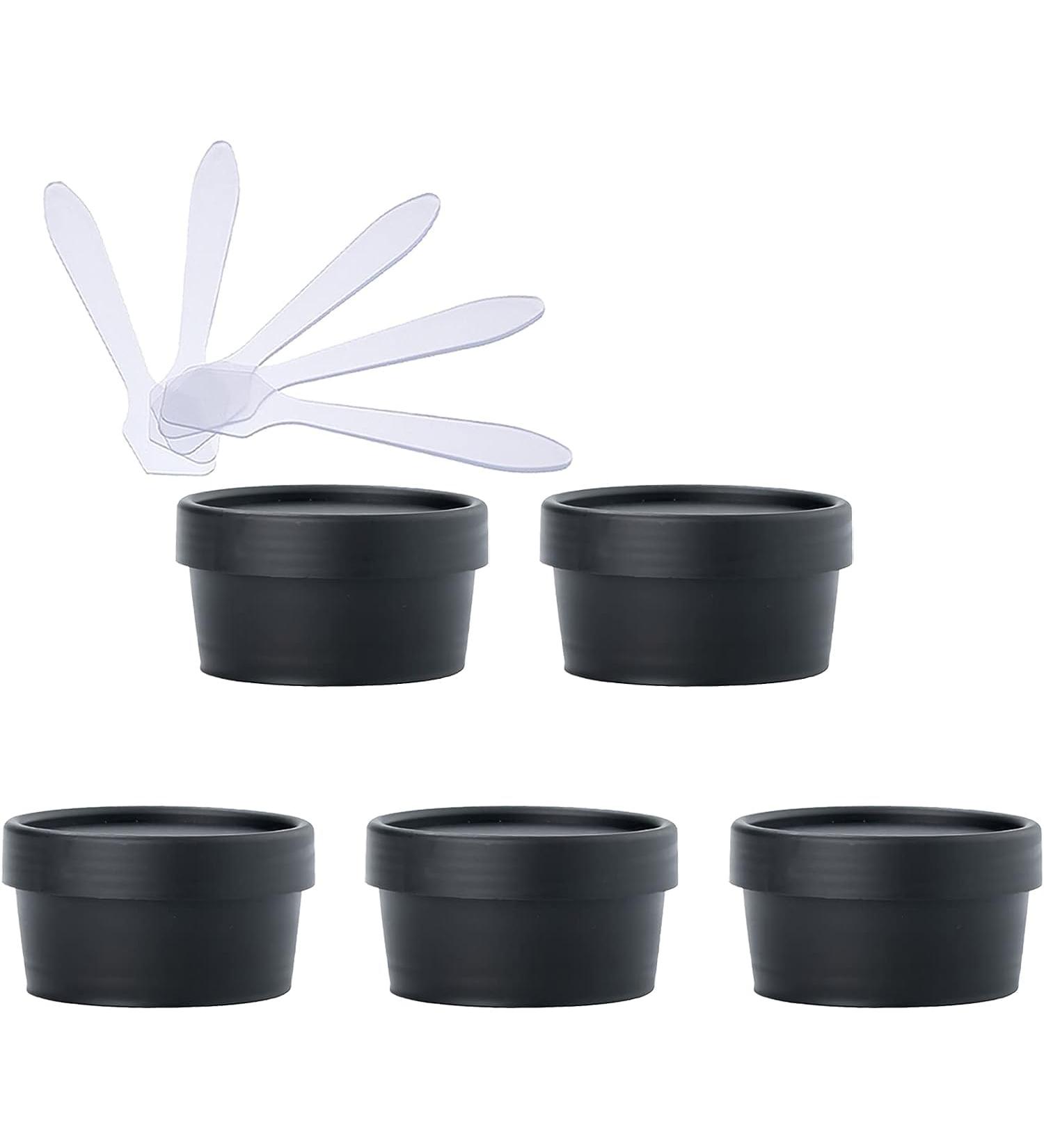 empty jars with lids cosmetic jar B0CL9KHB4R5 PC 200ml Pink Mask Mixing Bowl Empty 200g Plastic Storage Jars with Inner Liner for Storage Body Hand Face Cream Lotion Gel 5X Spatula (Color : Geel Si - Buy Online on GoSupps.com