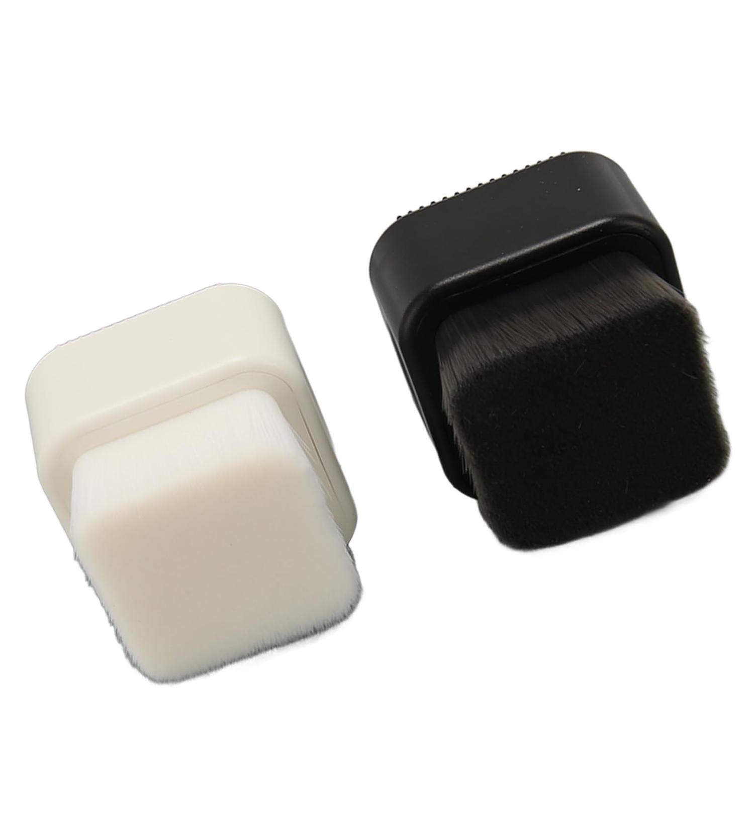 ZJchao Double Sided Face Scrubber Set - Soft Exfoliating Brush for Dead Skin Removal & Facial Cleansing | International Shipping Available - Buy Online on GoSupps.com