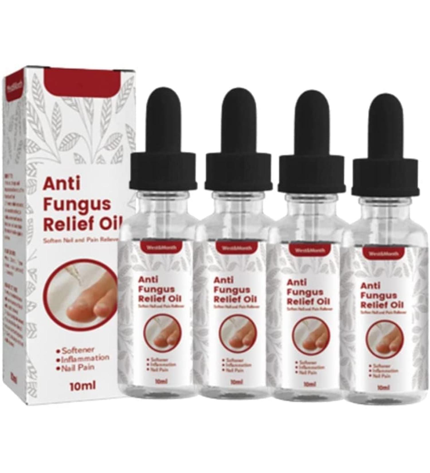 2023 La Nouvelle Huile de soulagement Rapide de l'onychomycose favorise Une Croissance des Ongles Plus Saine et Plus Forte 4pcs - Buy Online on GoSupps.com