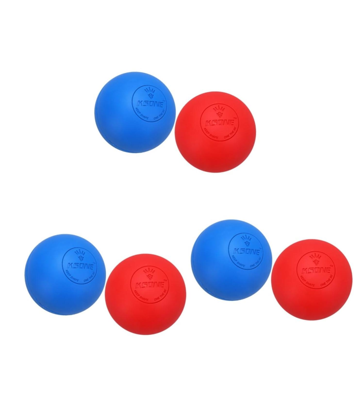 Solustre 6 STK Yoga Balls - Massage Therapy for Men | Plantar Fasciitis Relief & Body Massage Device - Buy Online on GoSupps.com