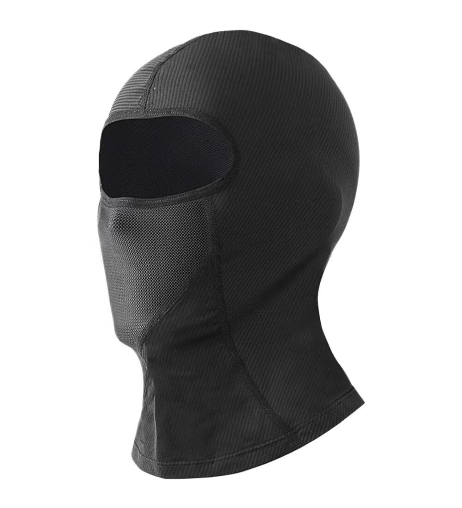 Rotto Storm Hood Cooling Balaclava - Summer Silk Face Mask for Motorcycle Bicycle Fishing | Unisex Sun Protection - Size 03 Black - Buy Online on GoSupps.com