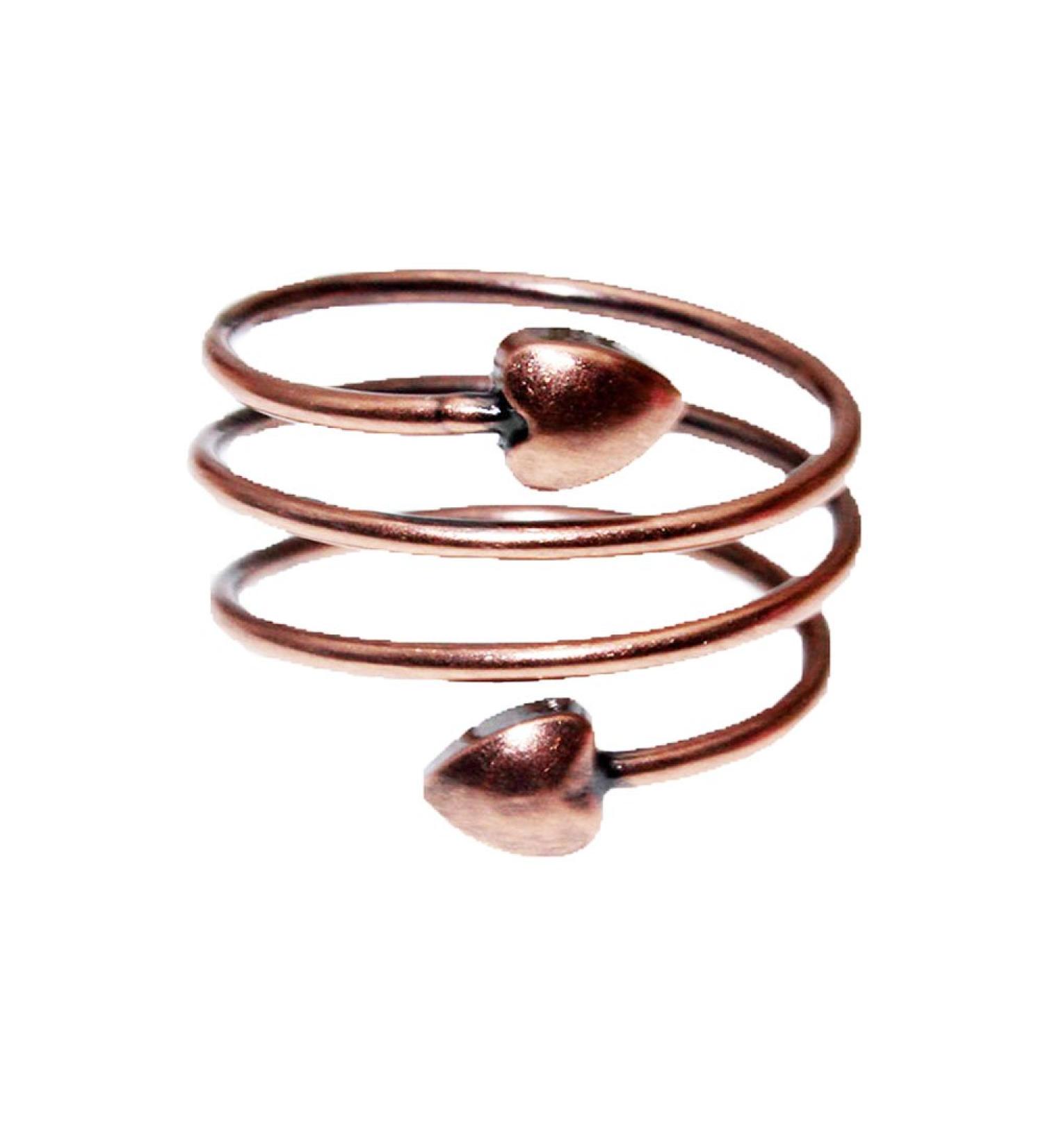 Adjustable Magnetic Copper Ring for Arthritis Relief - Unisex - Buy Online on GoSupps.com
