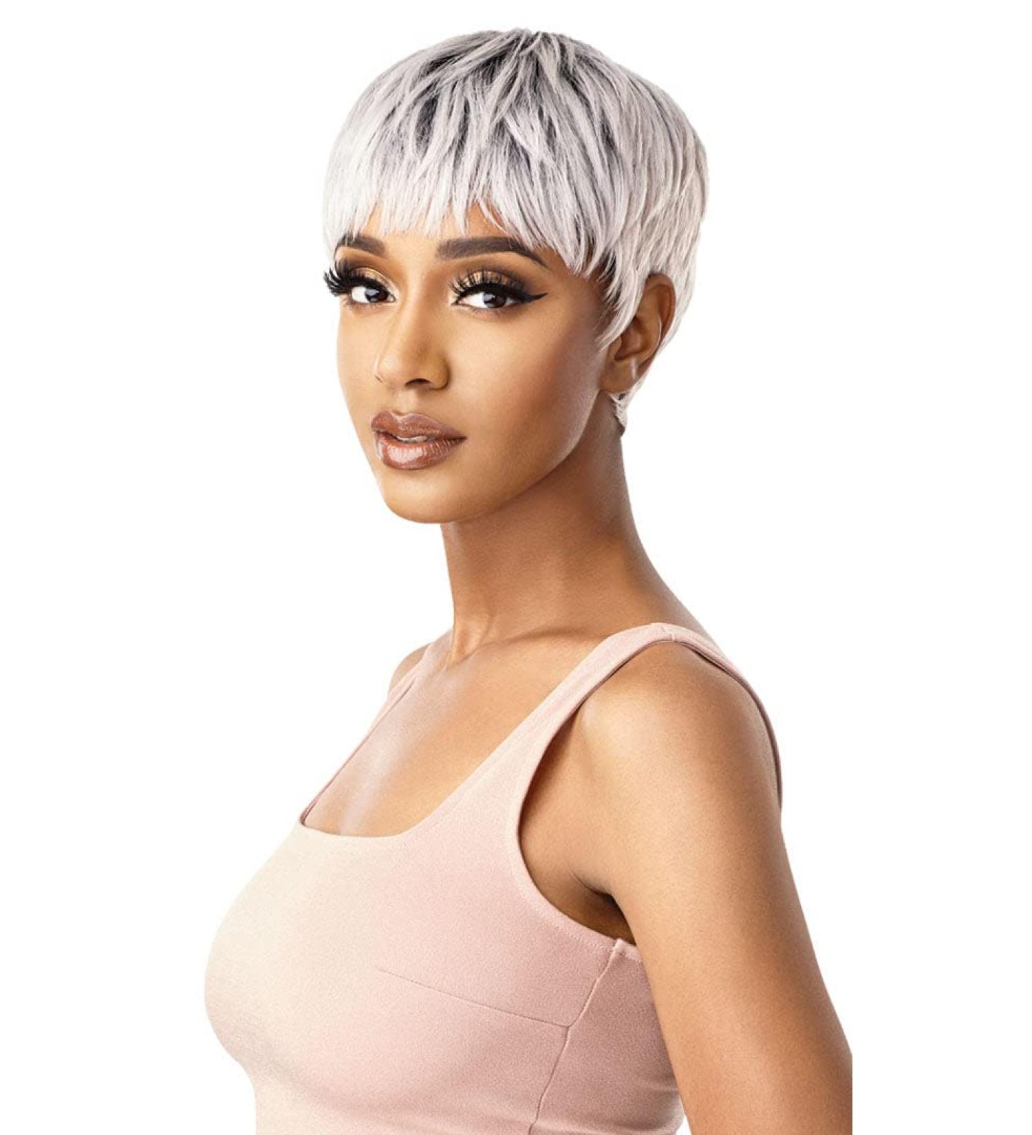WIGPOP Outre Full Wig Nola (1B) - Stunning Black Synthetic Hair Wig - Buy Online on GoSupps.com