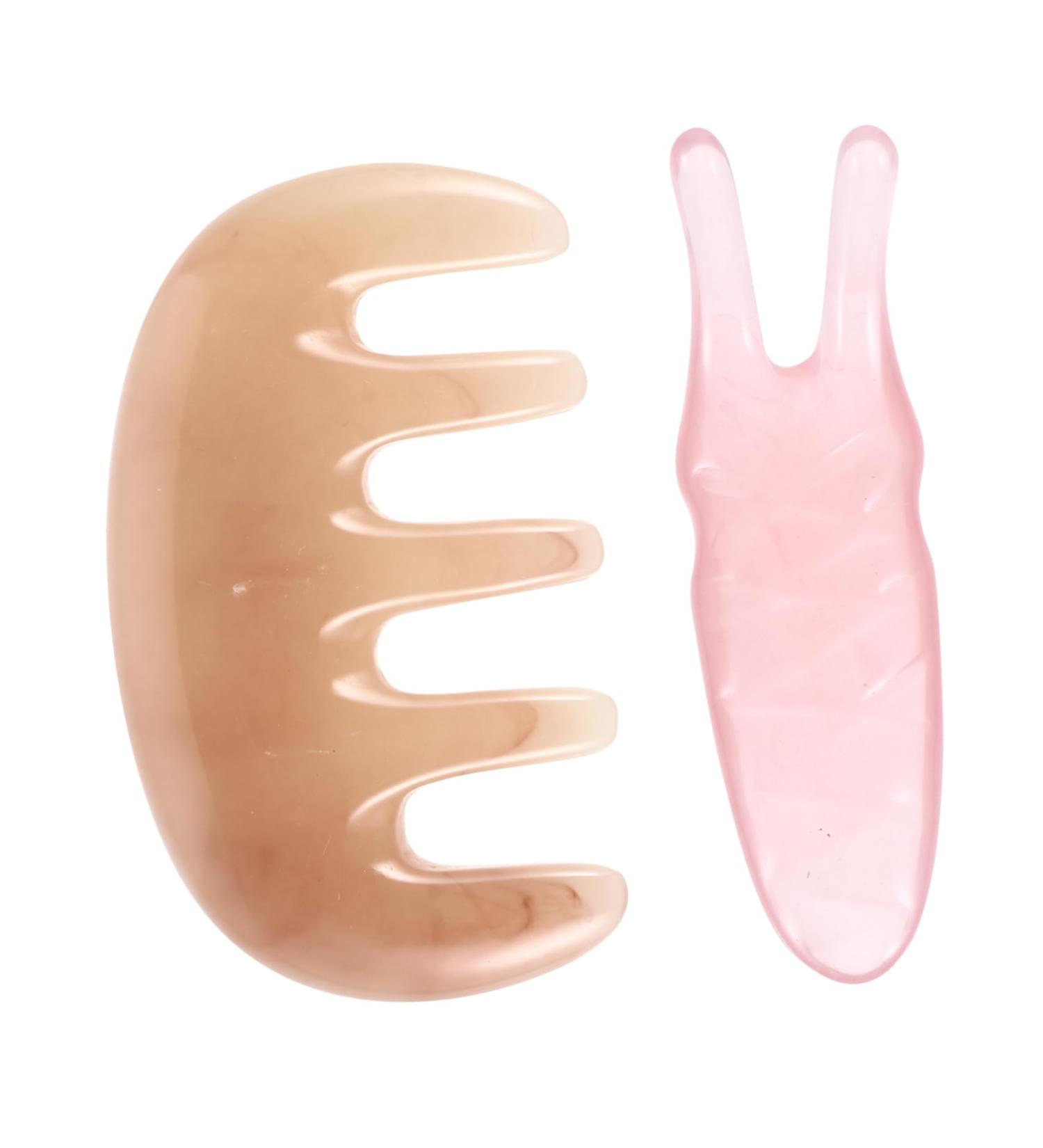 Magiclulu Massage Device Set | Face & Body Tools - Deep Tissue Combs Jade Spatula & Scratching Board for Ultimate Relaxation - Buy Online on GoSupps.com