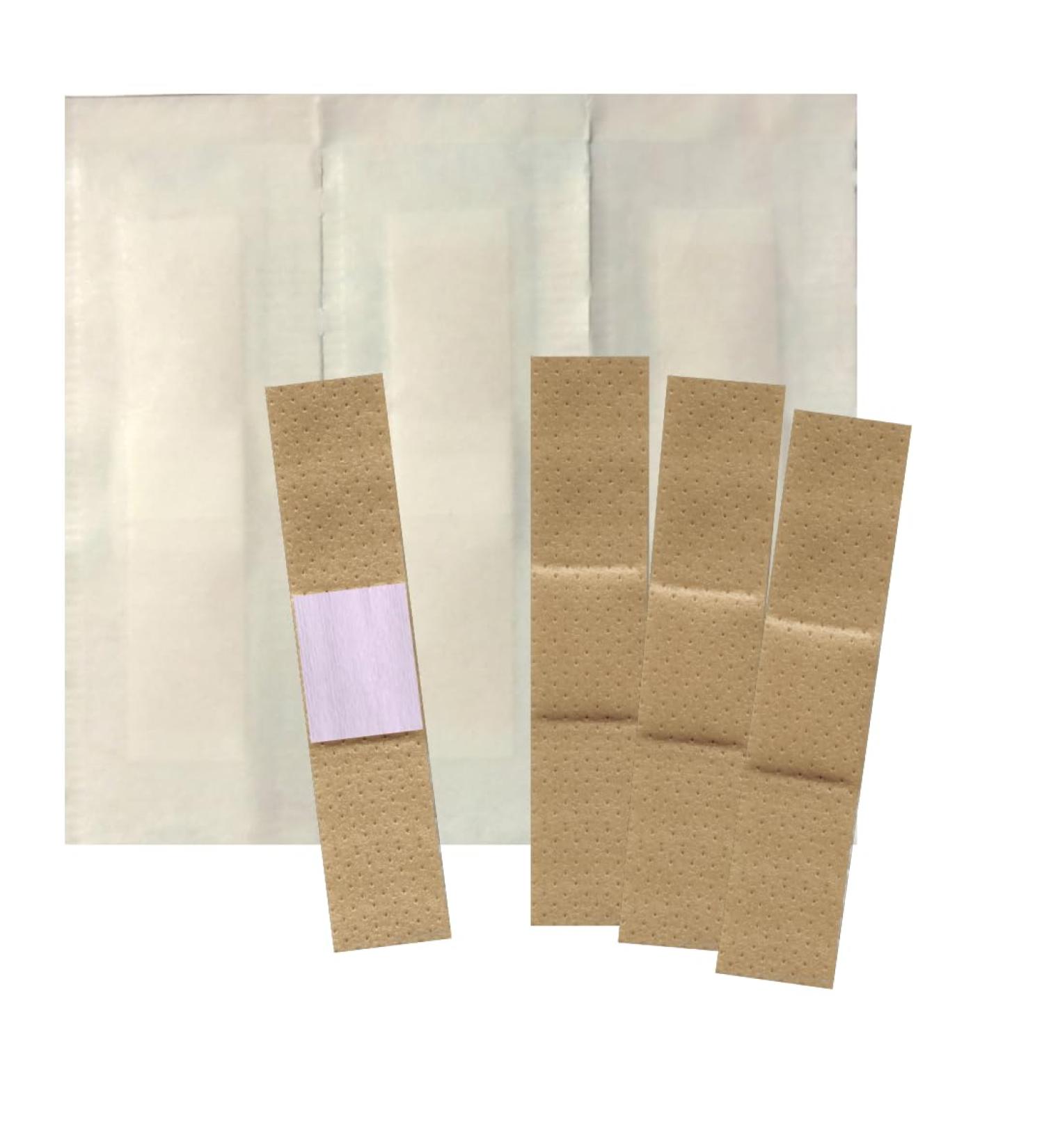 200 Junior Sheer Plastic Adhesive Bandages - Sterile Latex-Free First Aid for Cuts & Abrasions - Non-Stick Pads - Ideal for Wound Care - Buy Online on GoSupps.com