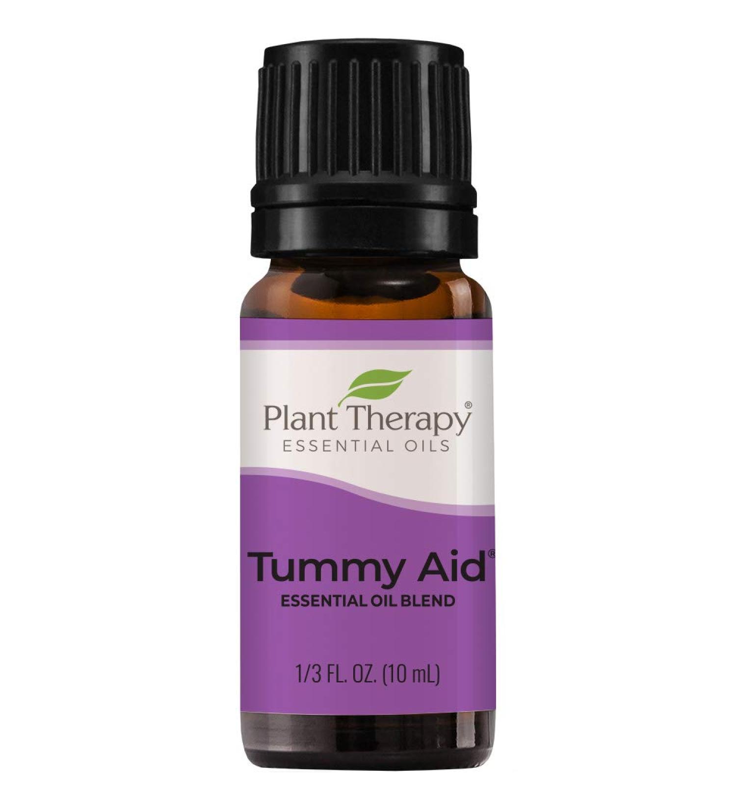 Plant Therapy Tummy Aid Essential Oil Blend 10 mL - 100% Pure Undiluted Therapeutic Grade | International Shipping Available - Buy Online on GoSupps.com