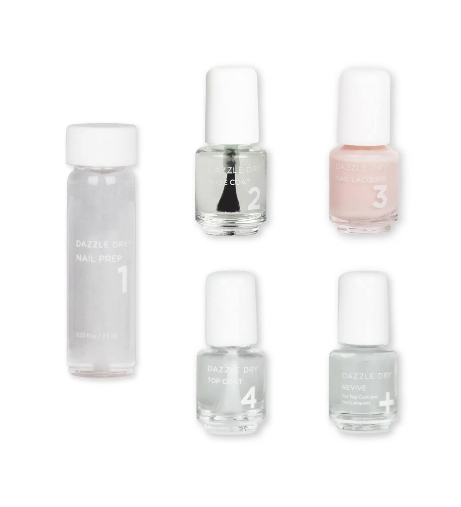 Dazzle Dry Mini Kit 4 Step System - Truth (Himalayan Salt Pink) - 5 Piece Set - Buy Online on GoSupps.com
