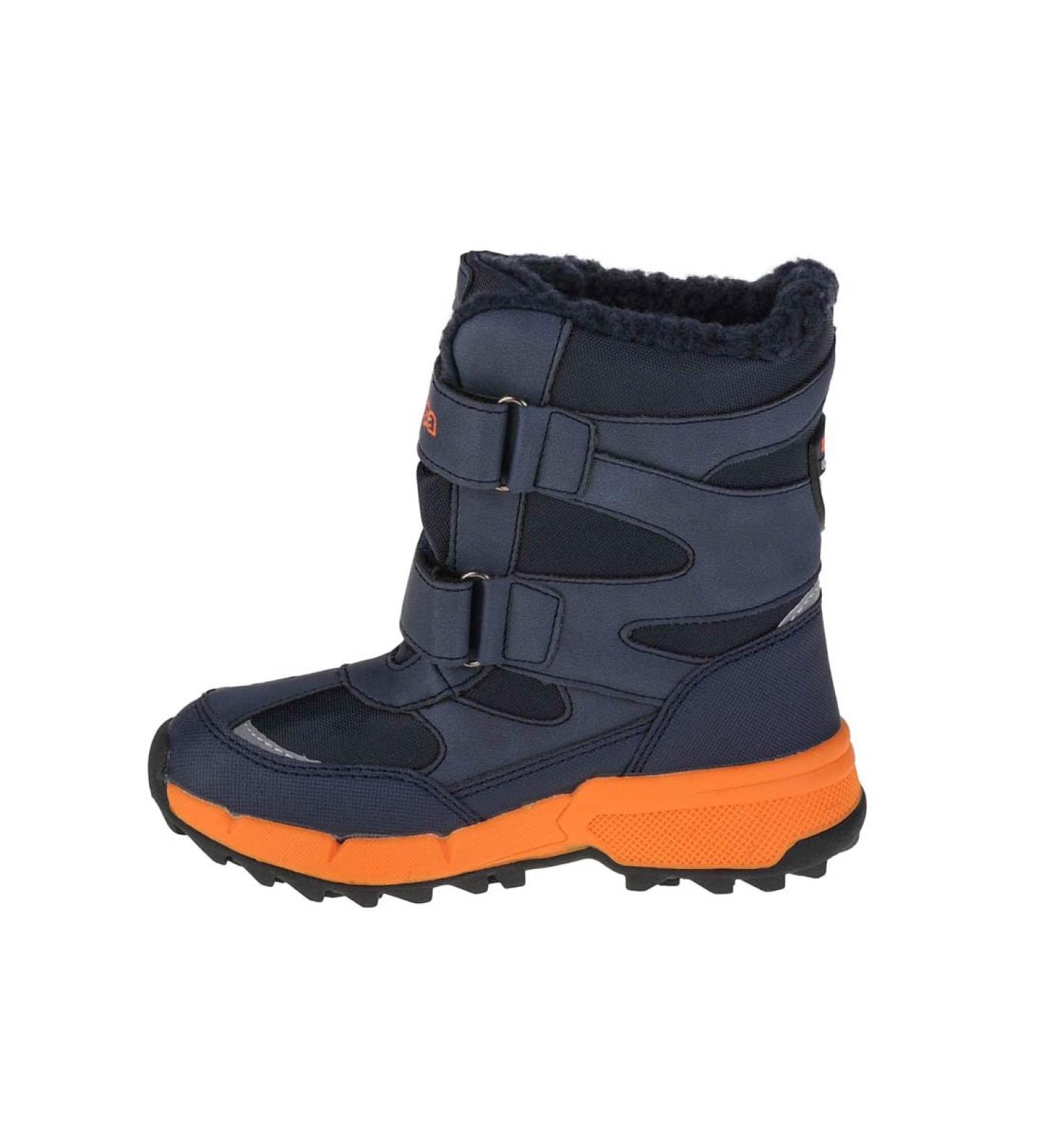 Kappa Unisex Kids Winter Boots - Navy Orange | EU Size 32 | Shop Internationally - Buy Online on GoSupps.com