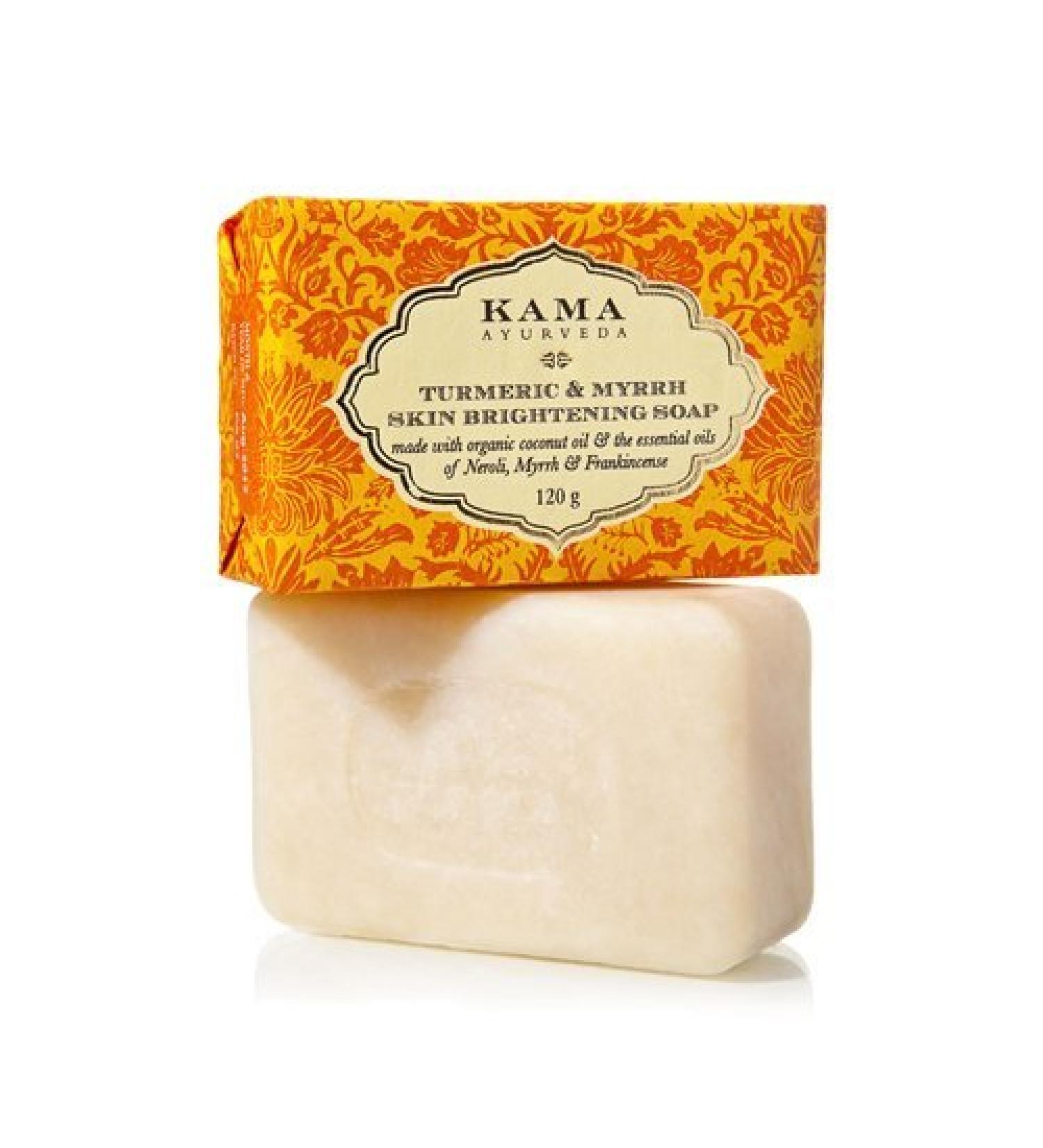 Kama Turmeric and Myrrh Skin Brightening Soap 125g