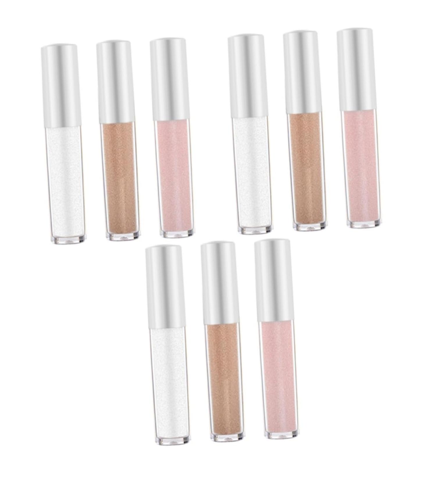 Healvian 9 Pcs Polarized Monochrome Eyeshadow Makeup Stuff Glitter Make up Kit Eye Makeup Plastic - Buy Online on GoSupps.com