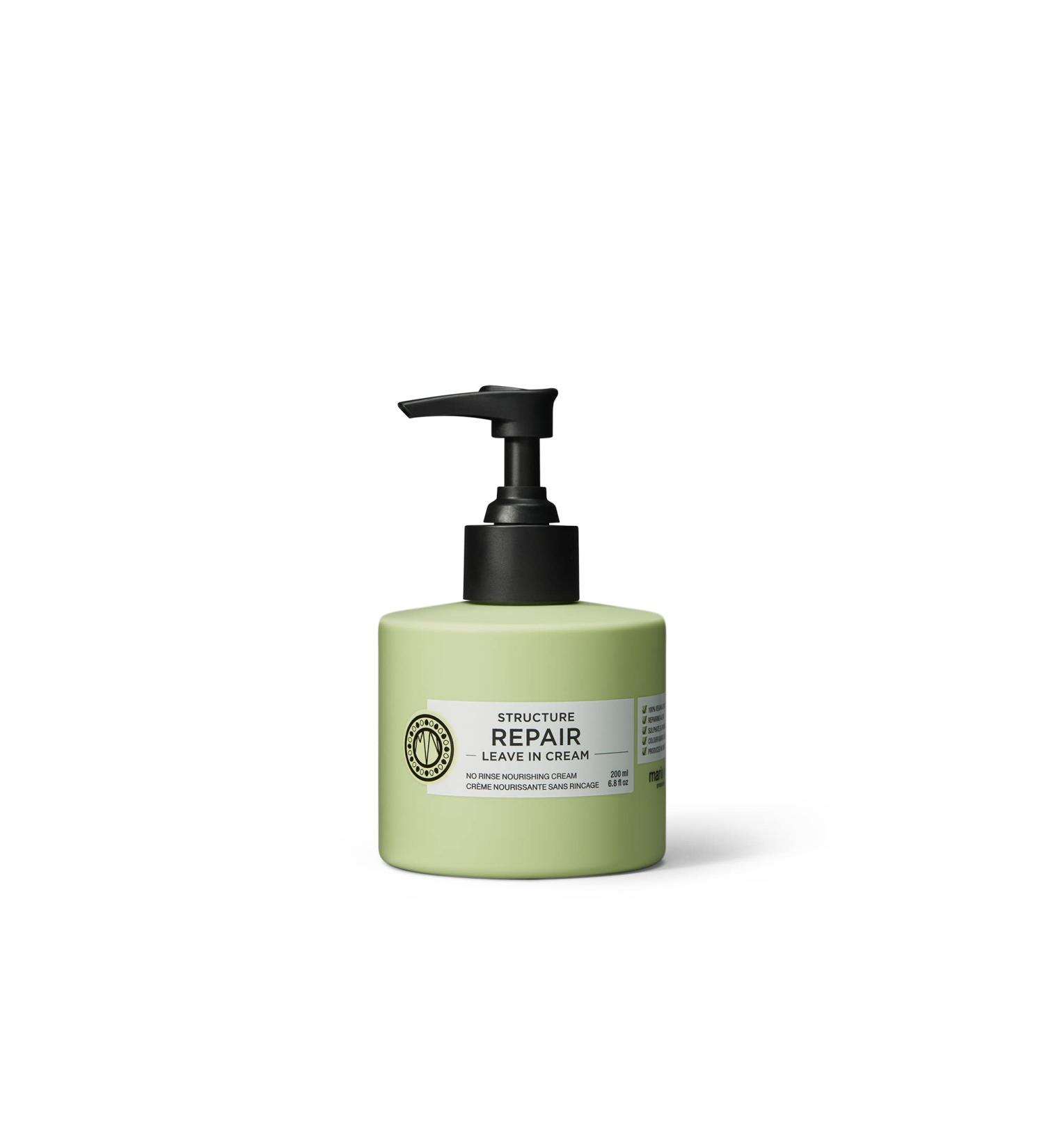 Maria Nila Structure Repair Leave-In Cream | Rebuilds & Moisturizes Damaged Hair | Vegan & SulfateParaben Free - 6.76 Fl Oz - Buy Online on GoSupps.com