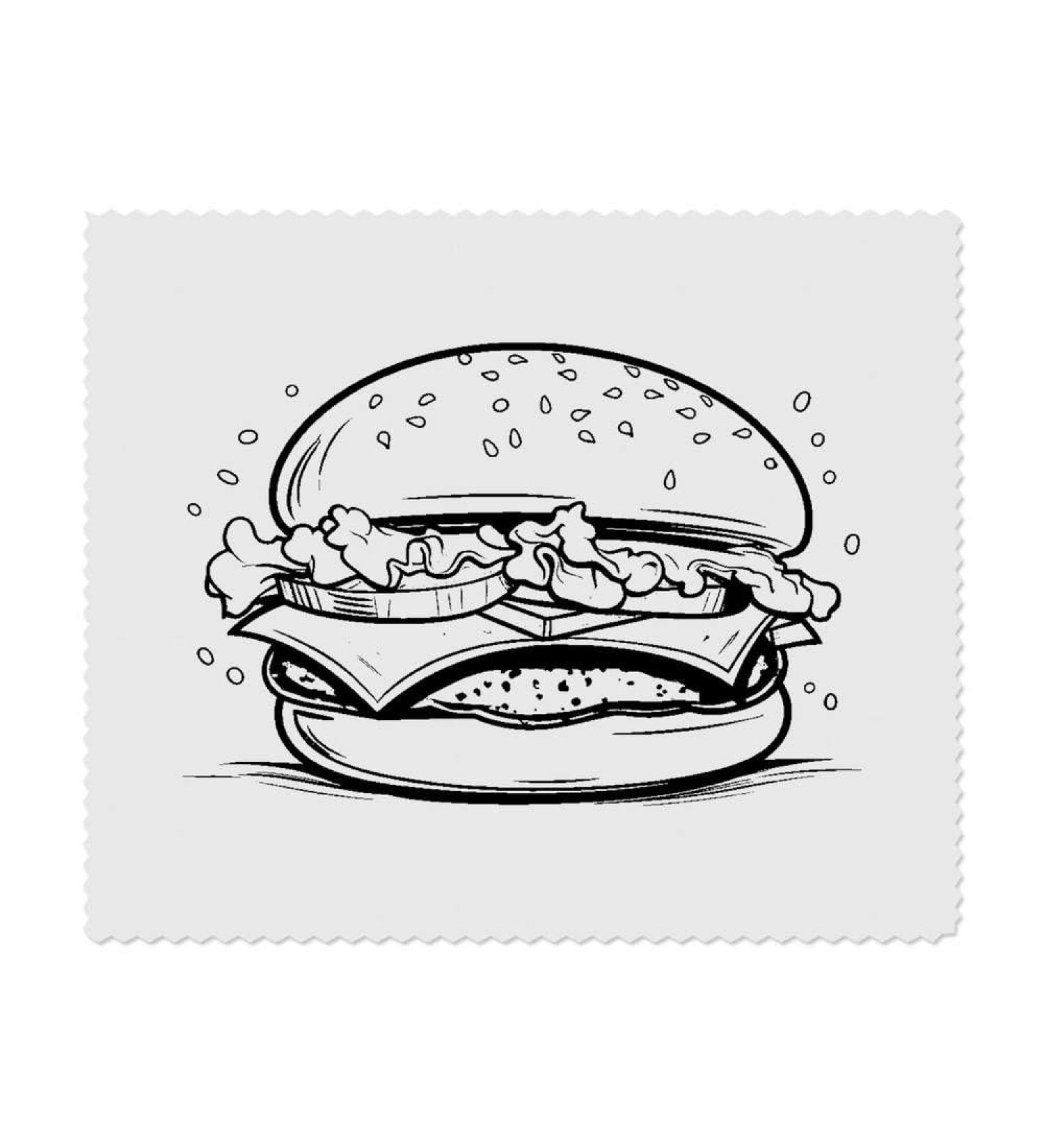 Buy Burger Microfiber Lens & Eyeglass Cleaning Cloths - LC00021800 | International Shipping Available - Buy Online on GoSupps.com