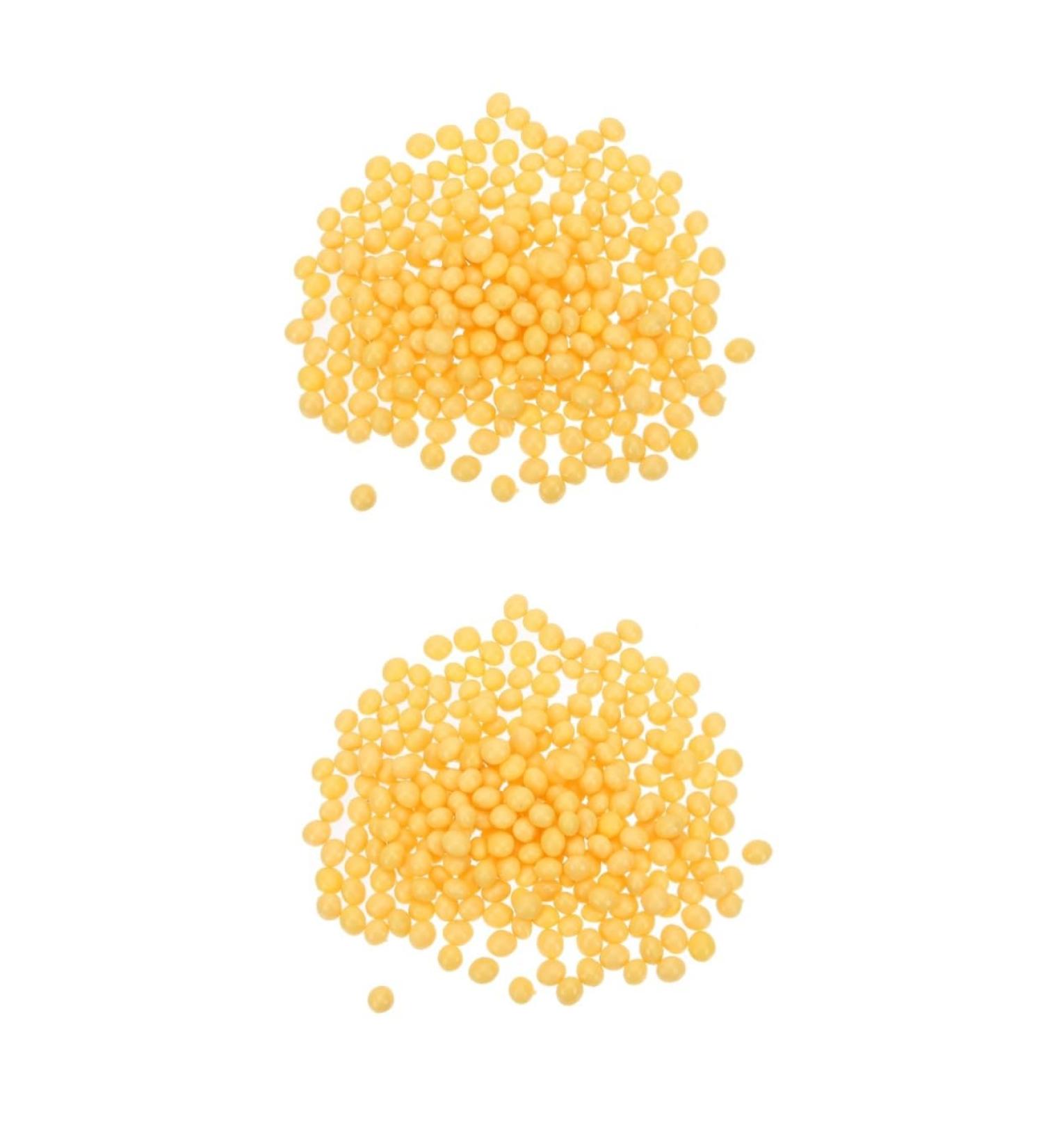 Zerodeko 2pcs Artificial Dried Soybeans Food Play Pvc Nut Yellowx2pcs 0.8x06cmx2pcs - Buy Online on GoSupps.com