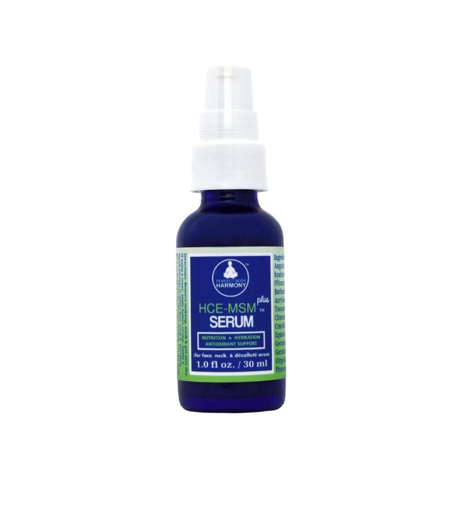 Buy HCE-MSM Plus Anti Aging Face Eye Serum - Hyaluronic Acid Vitamin C & Organic Botanicals for Youthful Skin - Fast International Shipping - Buy Online on GoSupps.com