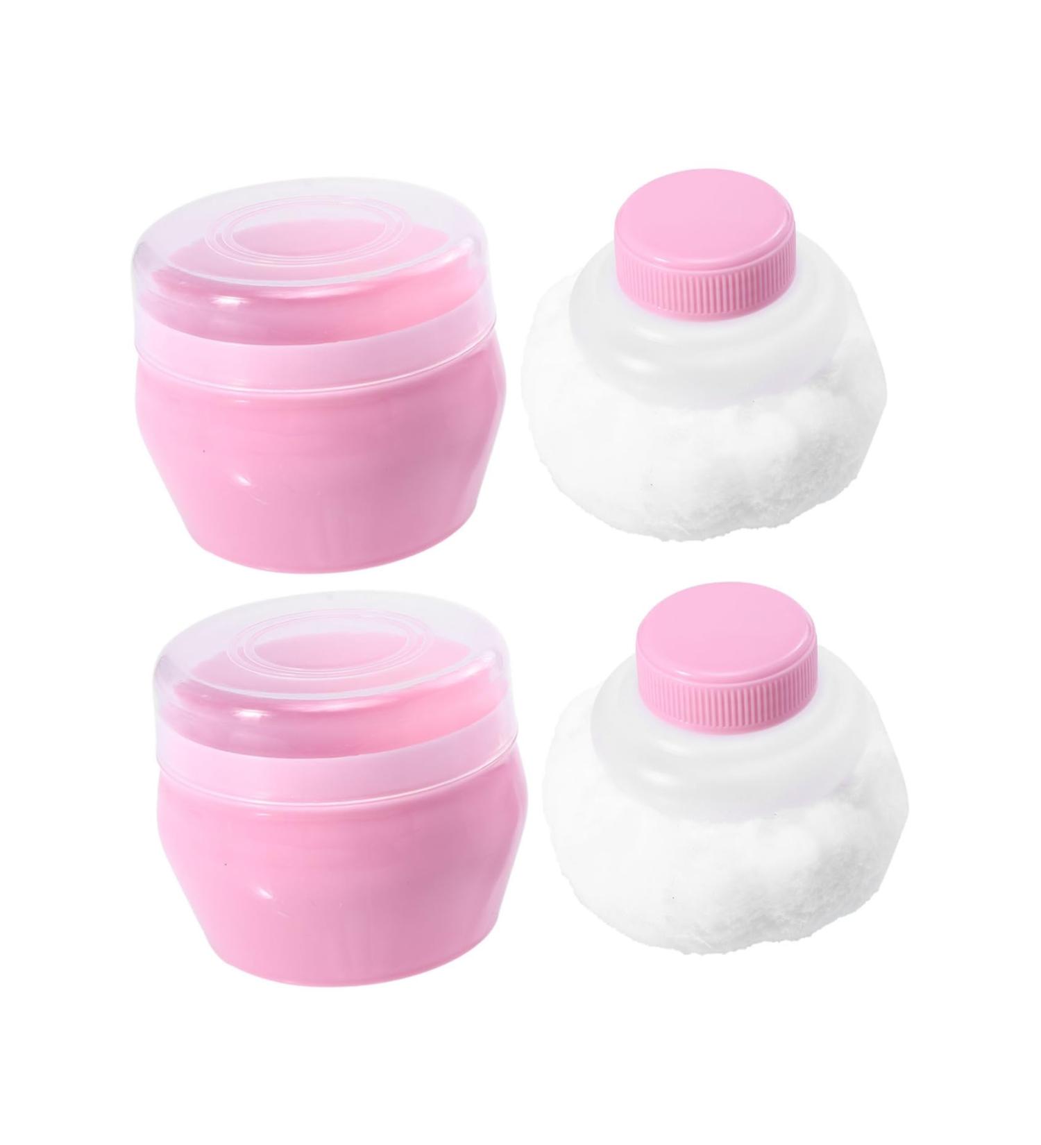  HAKIDZEL 2 Sets Baby Powder Puff For Toddler Face Powder Sponge Body Powder Case Powder Holder Child Cosmetic Down Cleaning Supplies - Buy Online on GoSupps.com