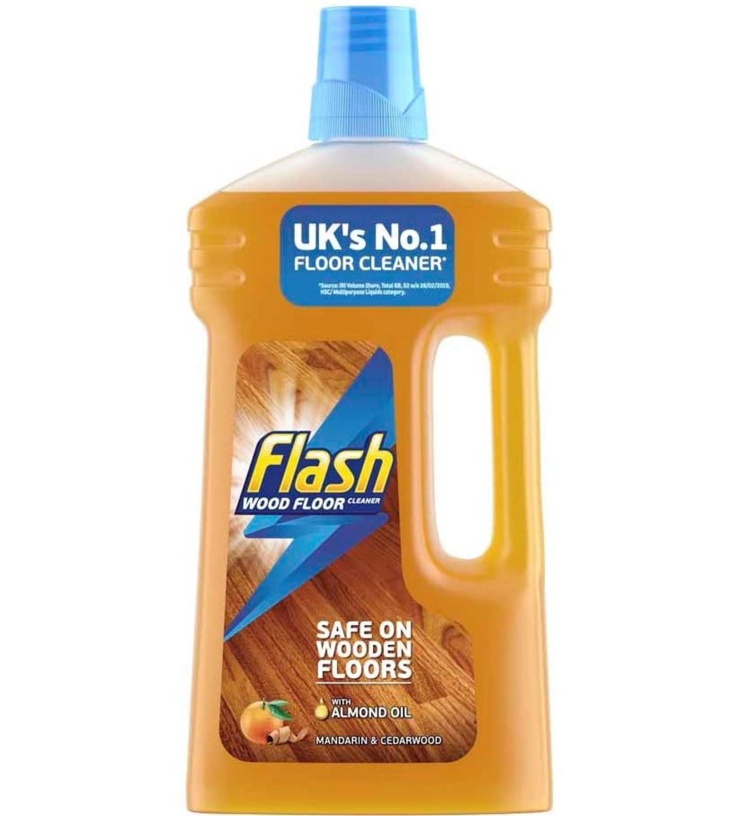 Flash All Purpose & Floor Cleaner 1L - Choose 1 Fragrance (Wood Floor Cleaner)