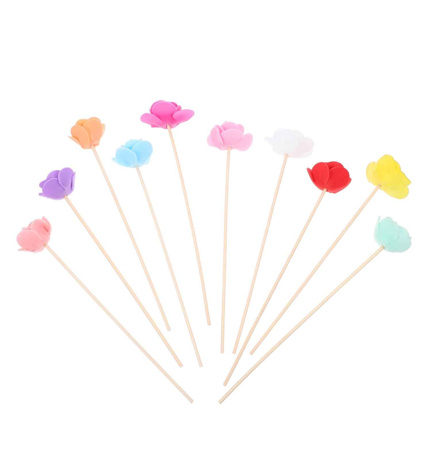 20 Pcs Wood Rattan Sticks - Fragrance Diffuser Replacement Sticks for Essential Oils & Aromatherapy - Buy Online on GoSupps.com