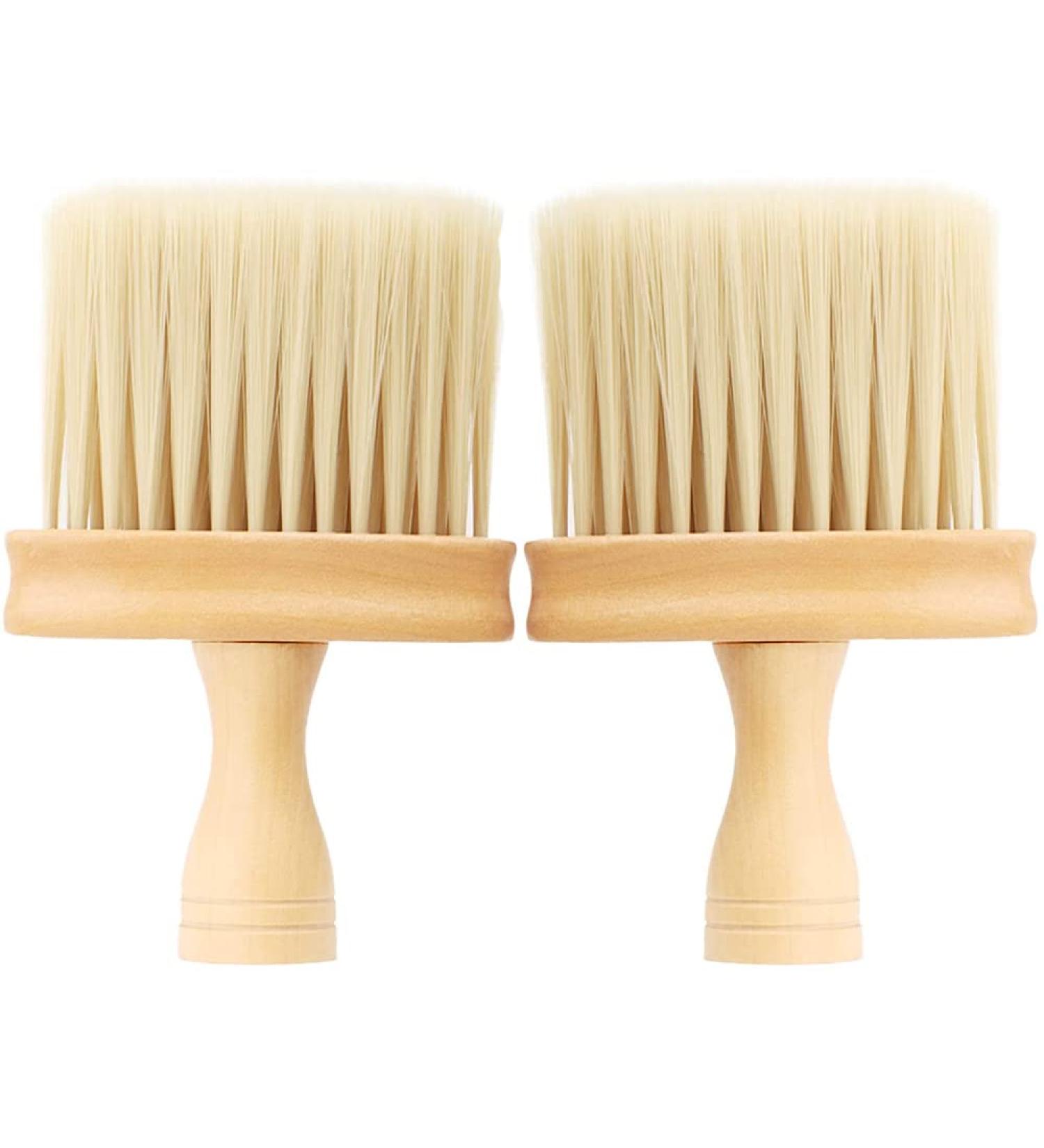 Tiardey 2pcs Barber Neck Duster Brush - Professional Soft Cleaning Hairbrush for Barbers & Salons | International Shipping - Buy Online on GoSupps.com