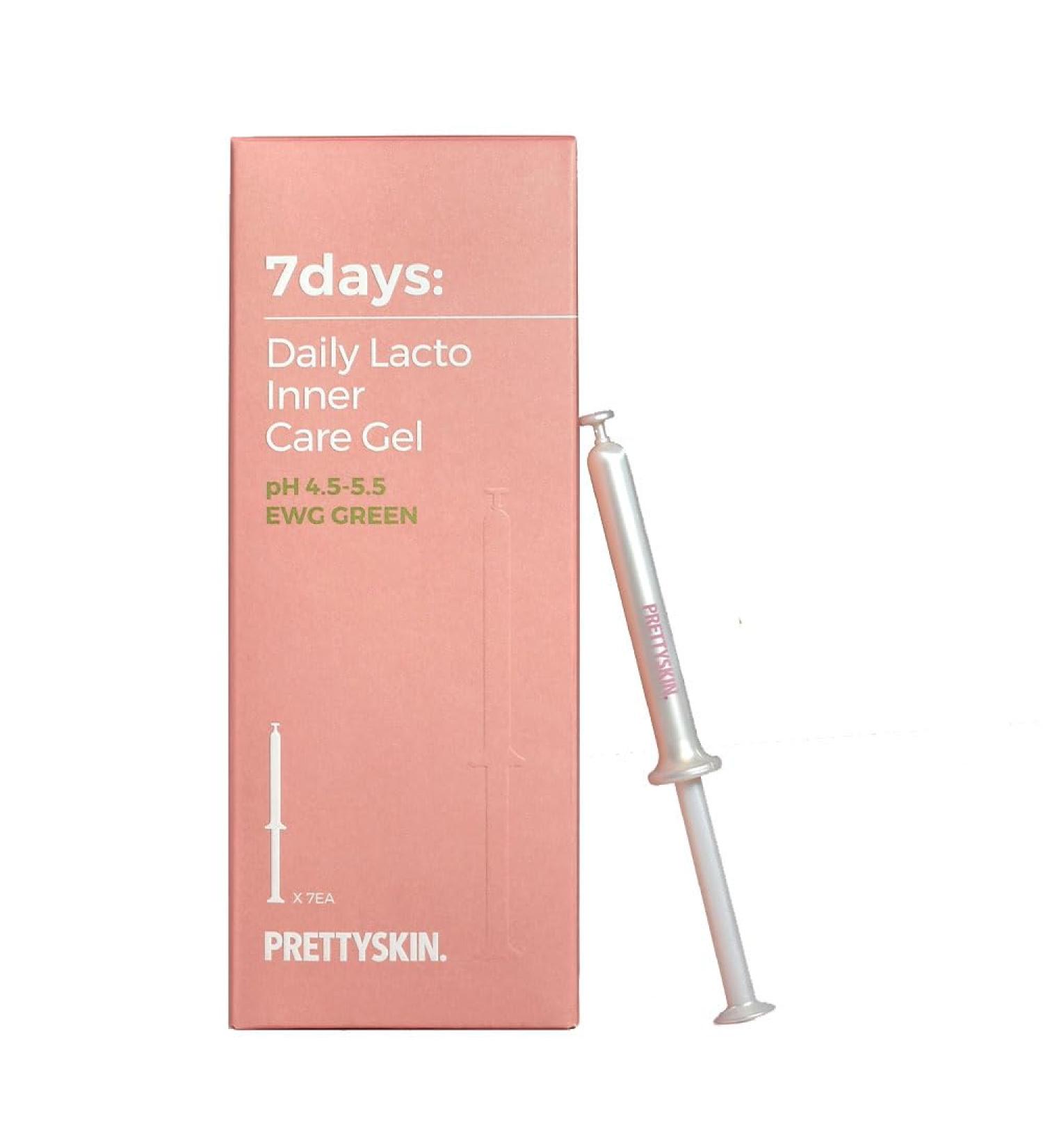 PS.PRETTYSKIN VEGAN Daily Lacto Feminine Inner Y-zone Care Gel | EWG Green Grade | pH 4.5-5.5 | 7CT | International Shipping Available - Buy Online on GoSupps.com