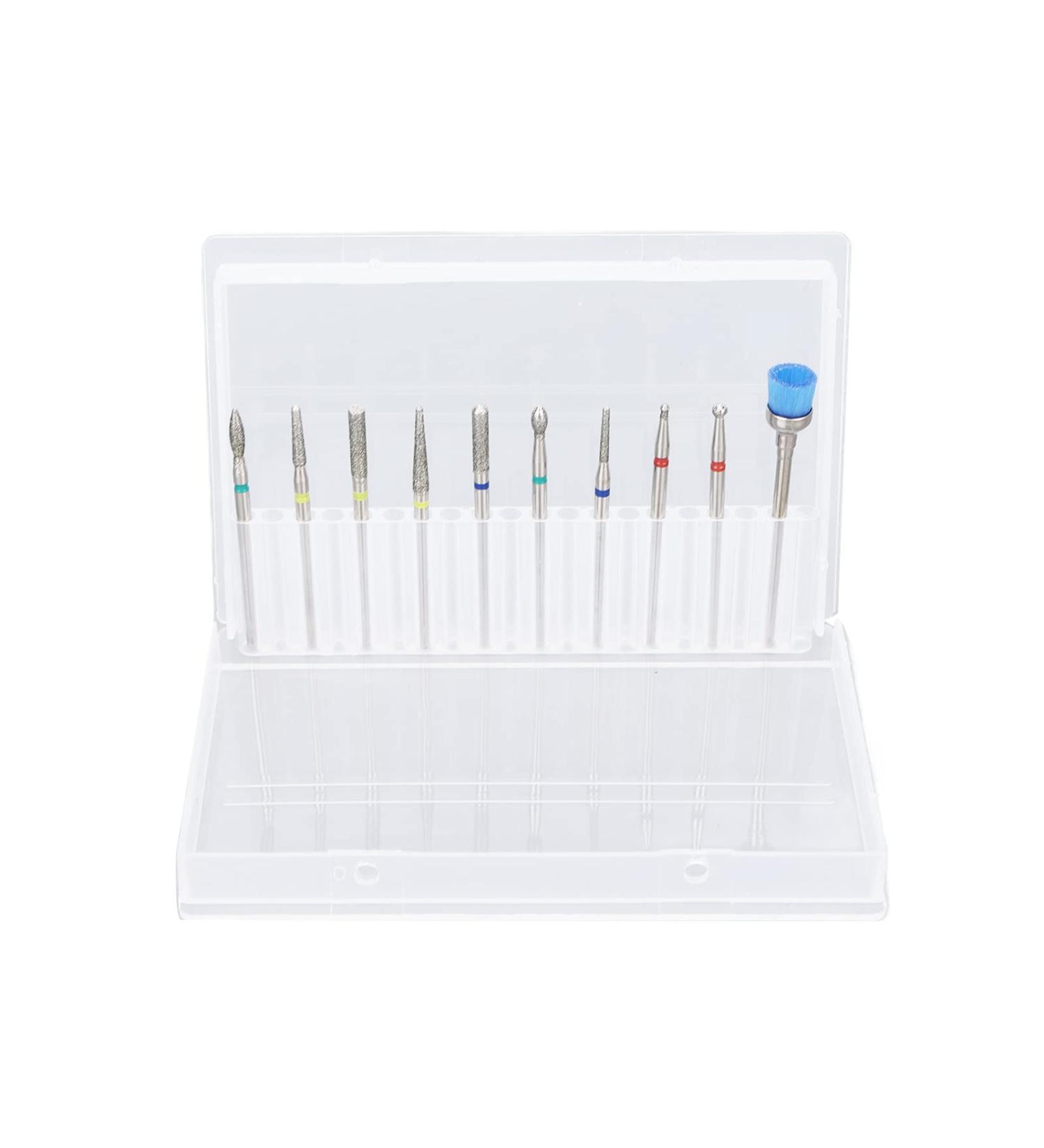 SONEW 10PCS Nail Grinding Head Set - Polishing Manicure Tools for DIY Nail Art & Skin Removal | International Shipping Available - Buy Online on GoSupps.com