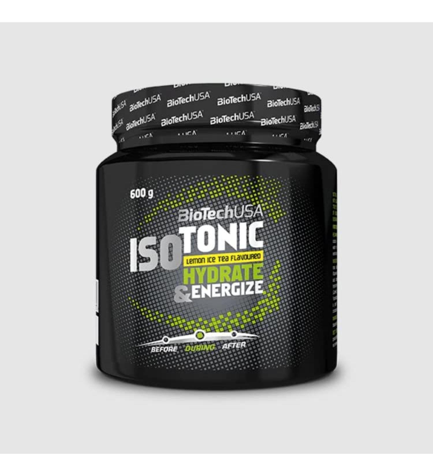 BioTechUSA IsoTonic Drink Powder | Carbohydrate and Electrolyte Mix | with Vitamins | Ideal for Endurance Training | Gluten Free and Refreshing | 600g | Orange-Mango - Buy Online on GoSupps.com