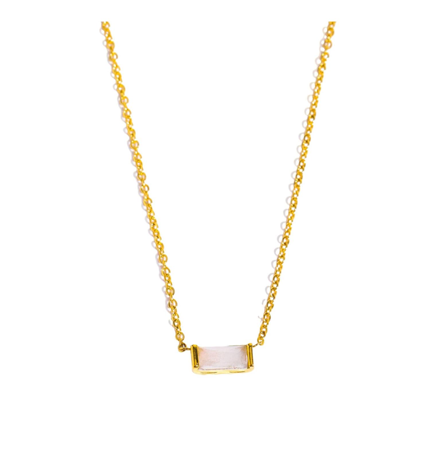 OralGos October Birthstone Necklace | Delicate Stainless Steel Choker Jewelry for Women & Girls - Buy Online on GoSupps.com