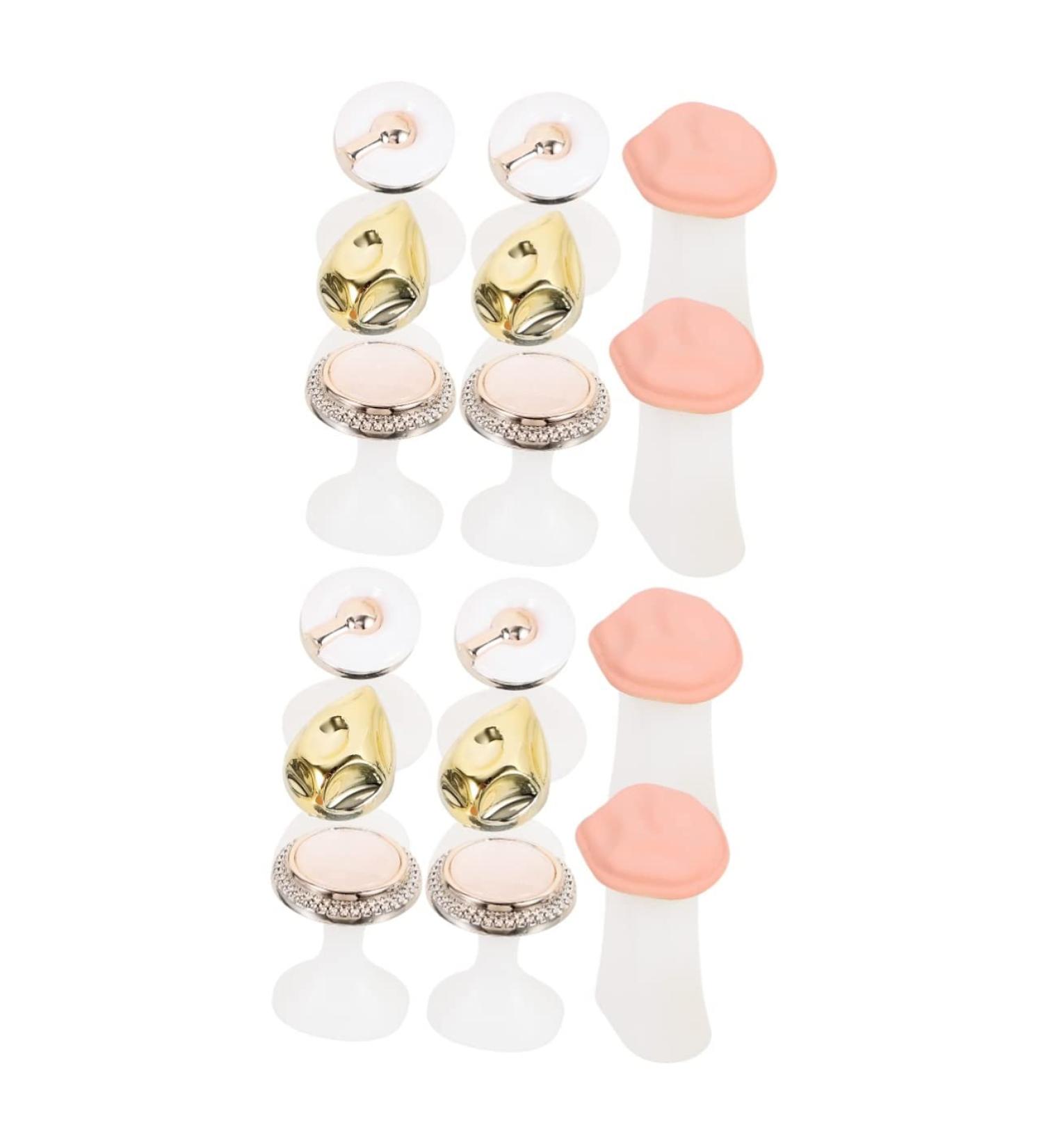 16 Pcs Silicone Gel Toe Separator & Finger Splitter Pedicure Kit - 2.1x1.6cm - As Shown - Buy Online on GoSupps.com
