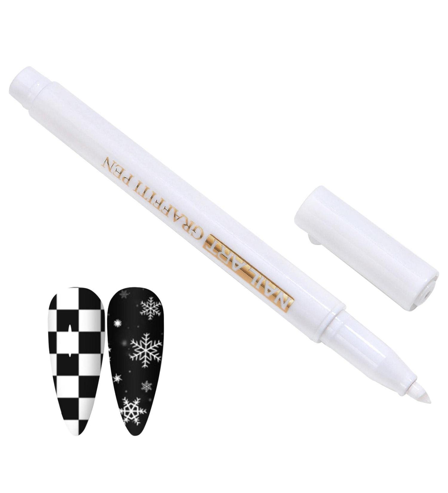 Nail Art Drawing - Waterproof and Quick Dry Nail Polish Easy to Use Drawing Nail Design for Nail DIY Decoration Kot-au - Buy Online on GoSupps.com